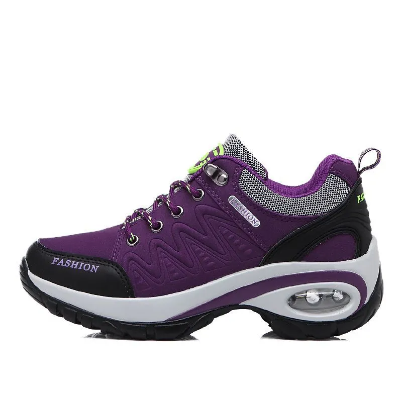 2024 New Air Cushion Shoes Air Cushion Running Shoes Women's Elevated Soft Sole Shock Absorbing Sports Versatile Thick Sole Casual Shoes