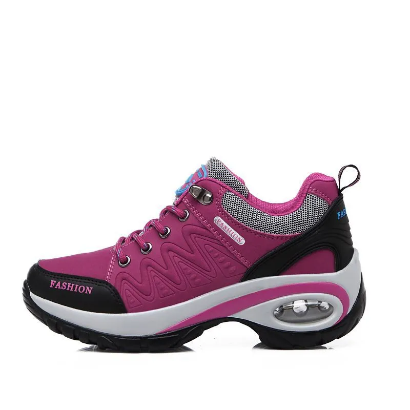 2024 New Air Cushion Shoes Air Cushion Running Shoes Women's Elevated Soft Sole Shock Absorbing Sports Versatile Thick Sole Casual Shoes