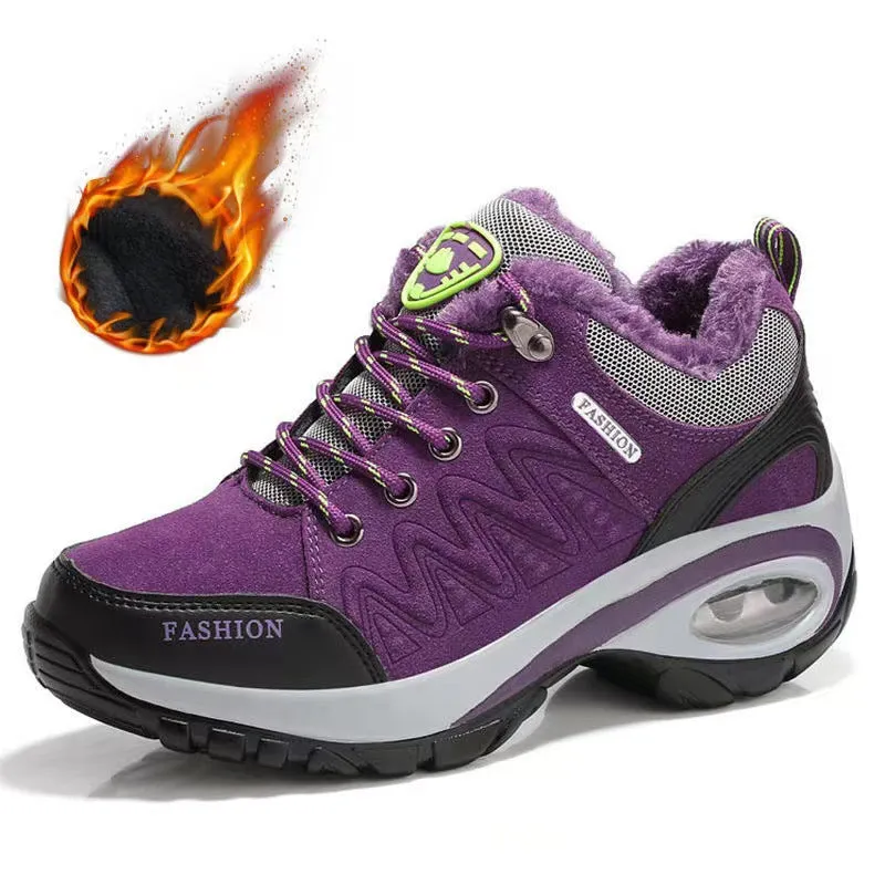 2024 New Air Cushion Shoes Air Cushion Running Shoes Women's Elevated Soft Sole Shock Absorbing Sports Versatile Thick Sole Casual Shoes
