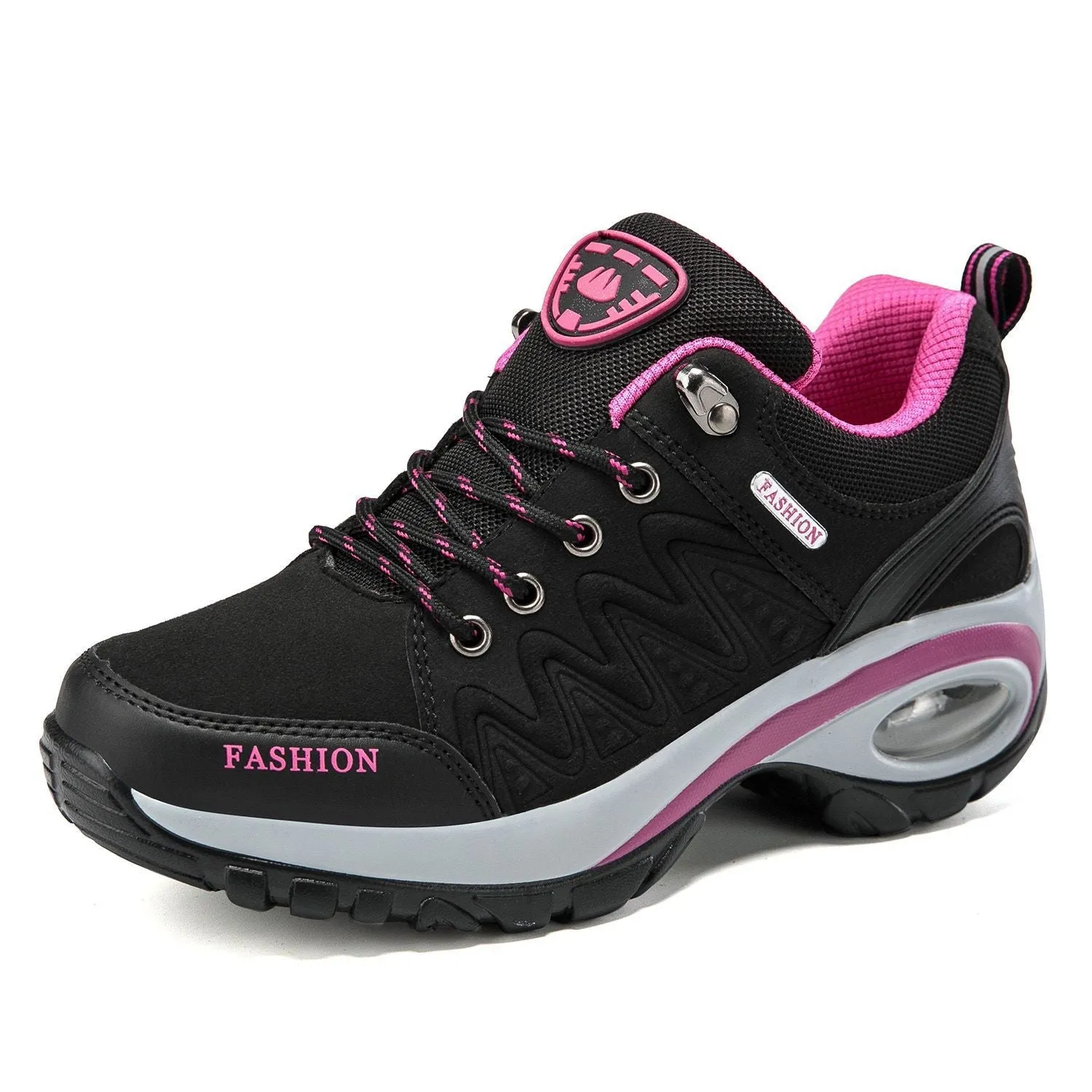 2024 New Air Cushion Shoes Air Cushion Running Shoes Women's Elevated Soft Sole Shock Absorbing Sports Versatile Thick Sole Casual Shoes