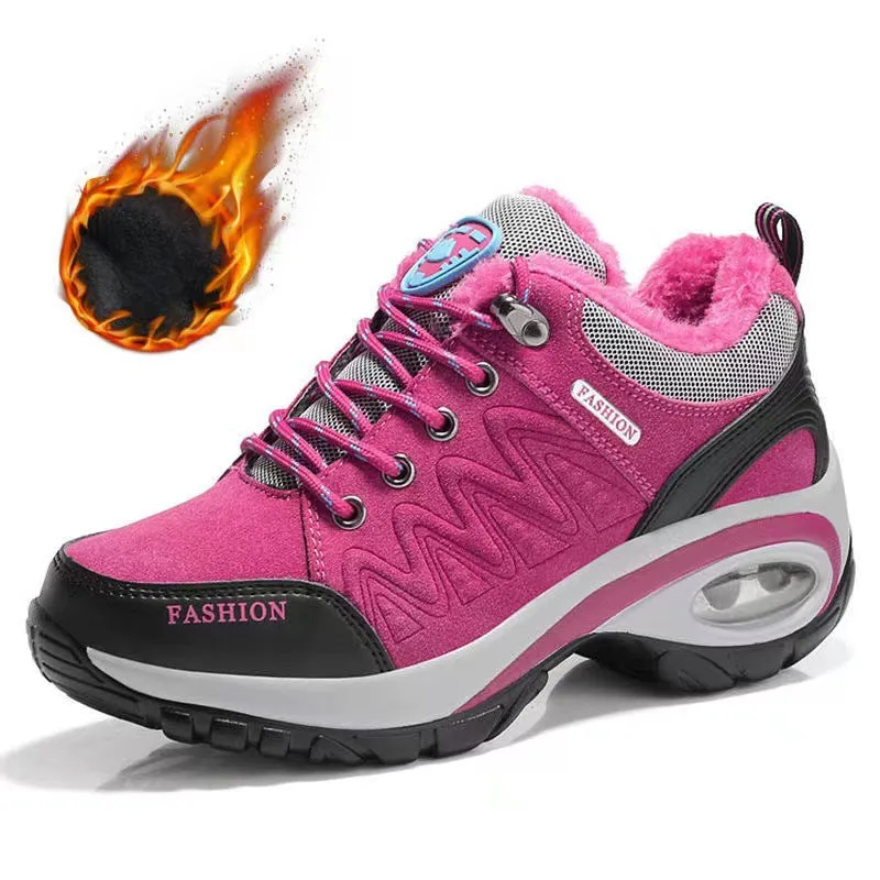 2024 New Air Cushion Shoes Air Cushion Running Shoes Women's Elevated Soft Sole Shock Absorbing Sports Versatile Thick Sole Casual Shoes