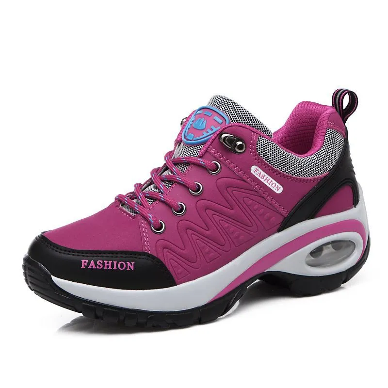 2024 New Air Cushion Shoes Air Cushion Running Shoes Women's Elevated Soft Sole Shock Absorbing Sports Versatile Thick Sole Casual Shoes
