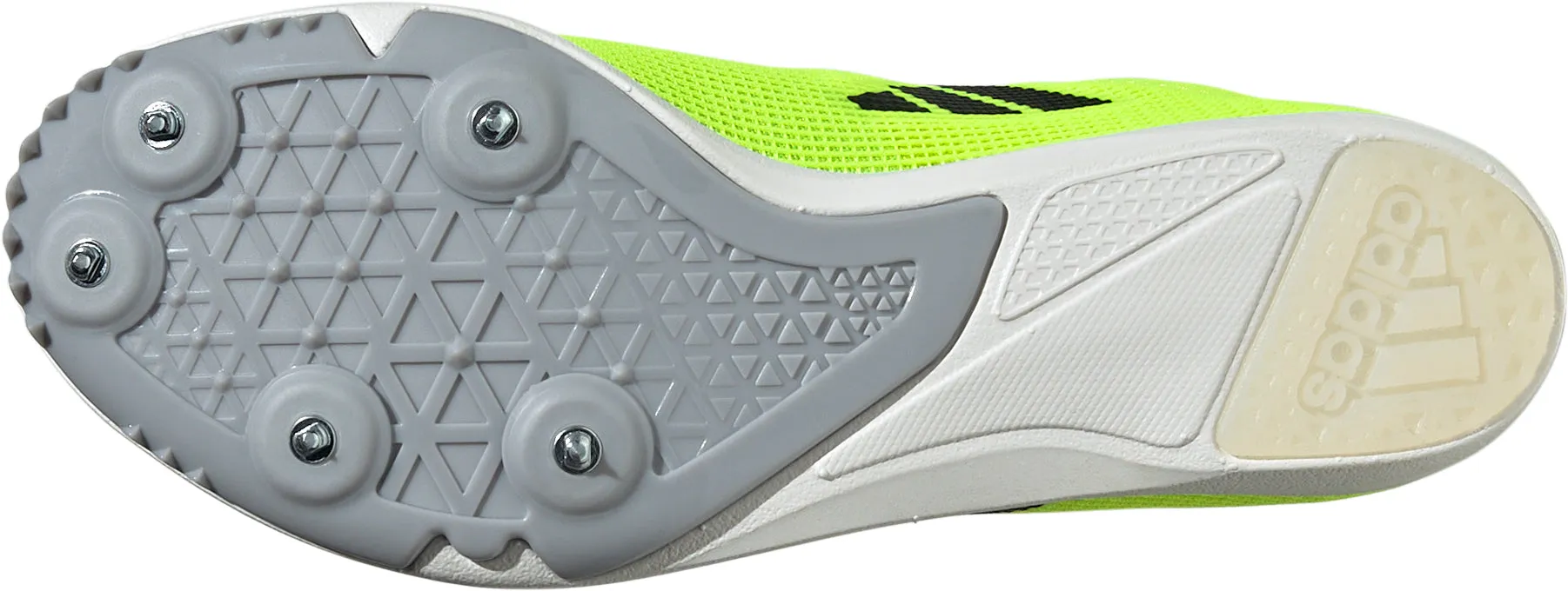 adidas Allroundstar Junior Running Spikes - Yellow