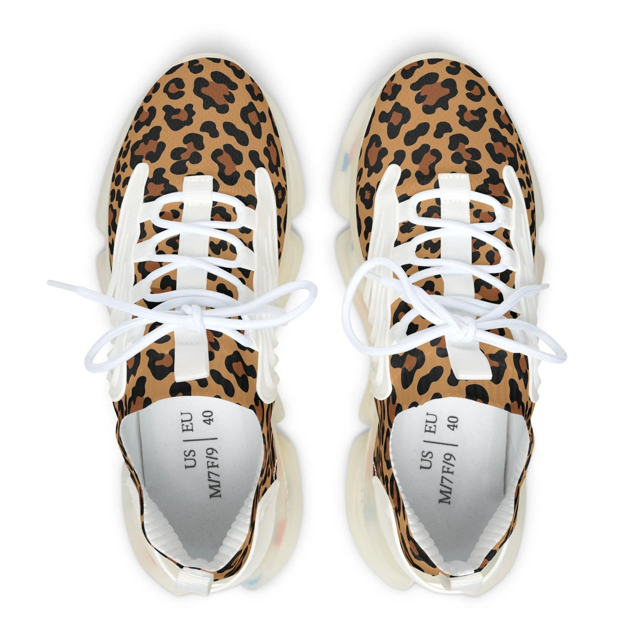 Animal Leopard Women's Mesh Sneakers
