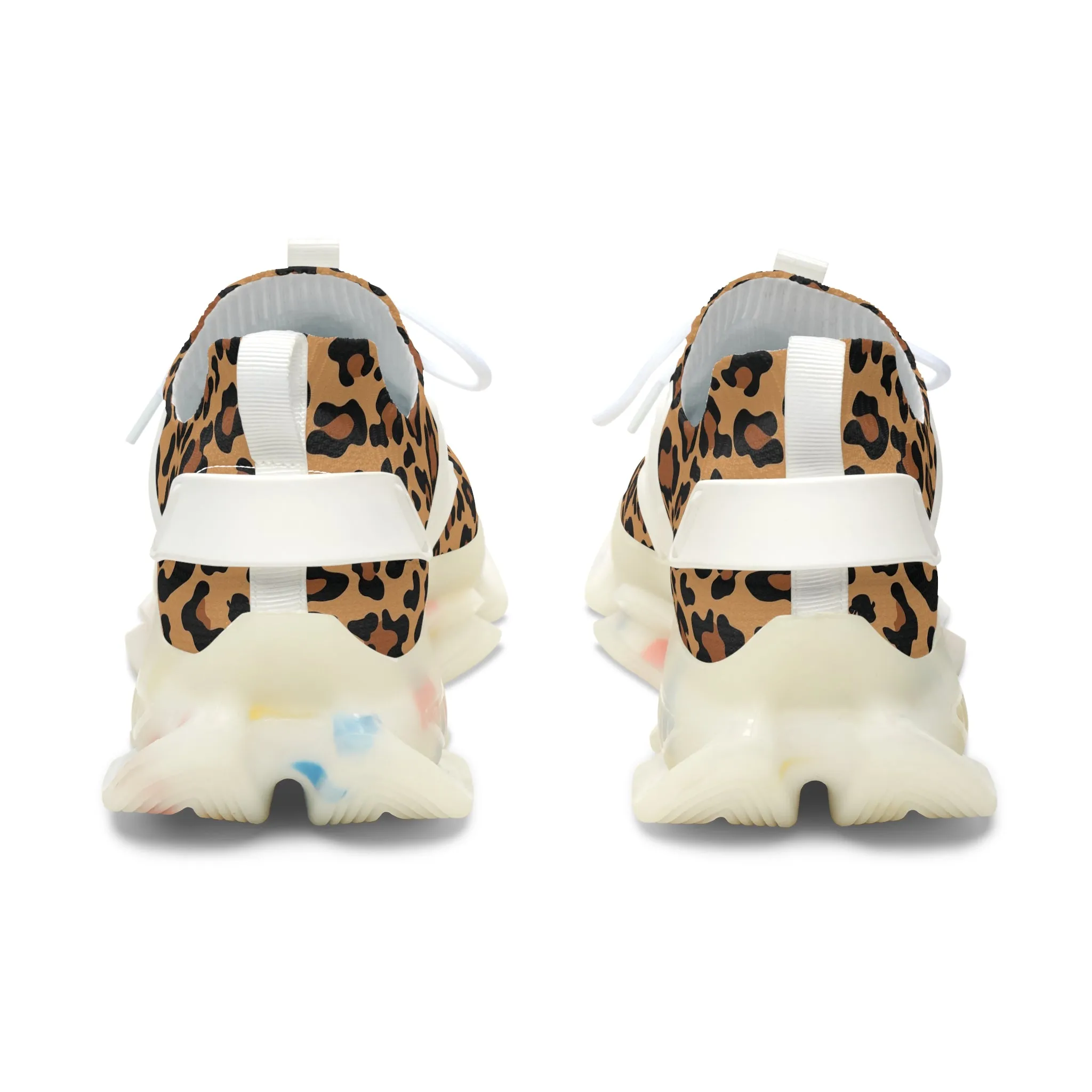 Animal Leopard Women's Mesh Sneakers