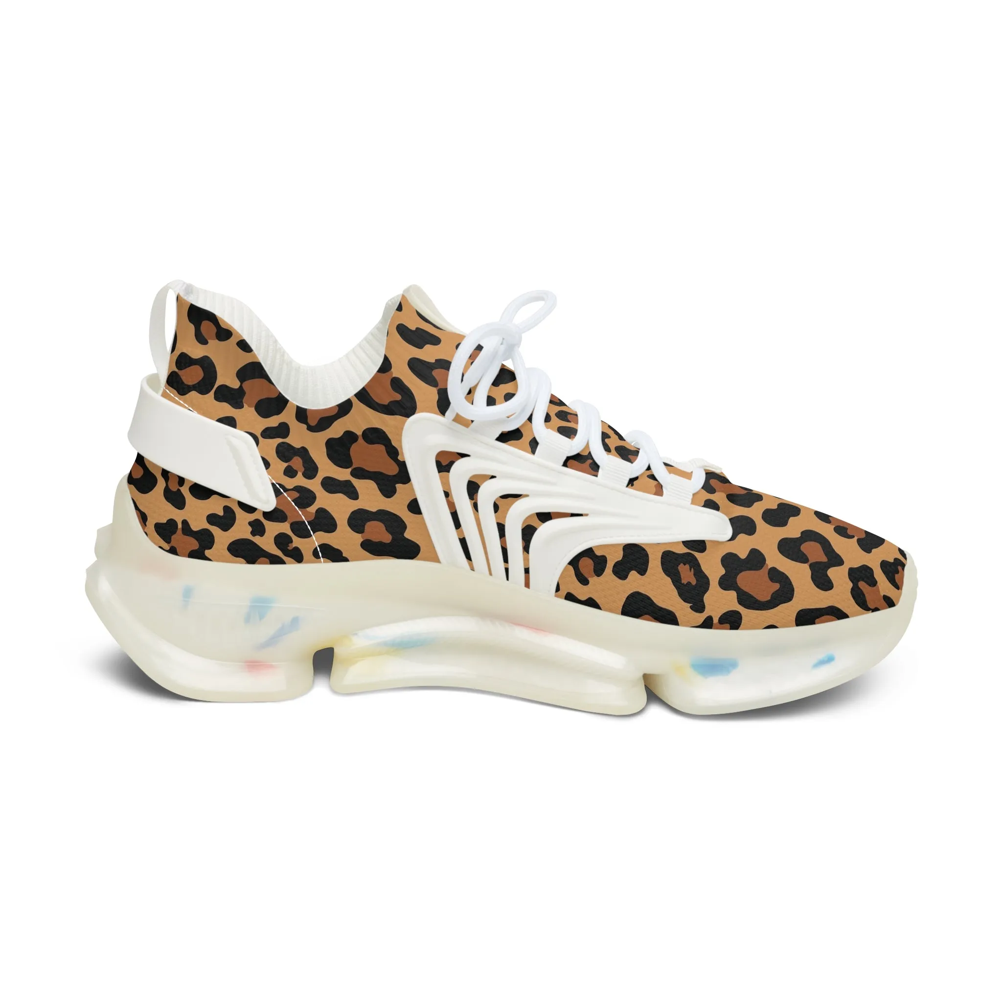 Animal Leopard Women's Mesh Sneakers