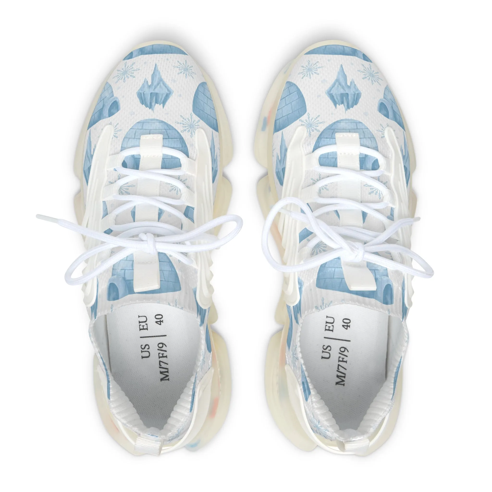 Arctic Ice House Eskimo Women's Mesh Sneakers