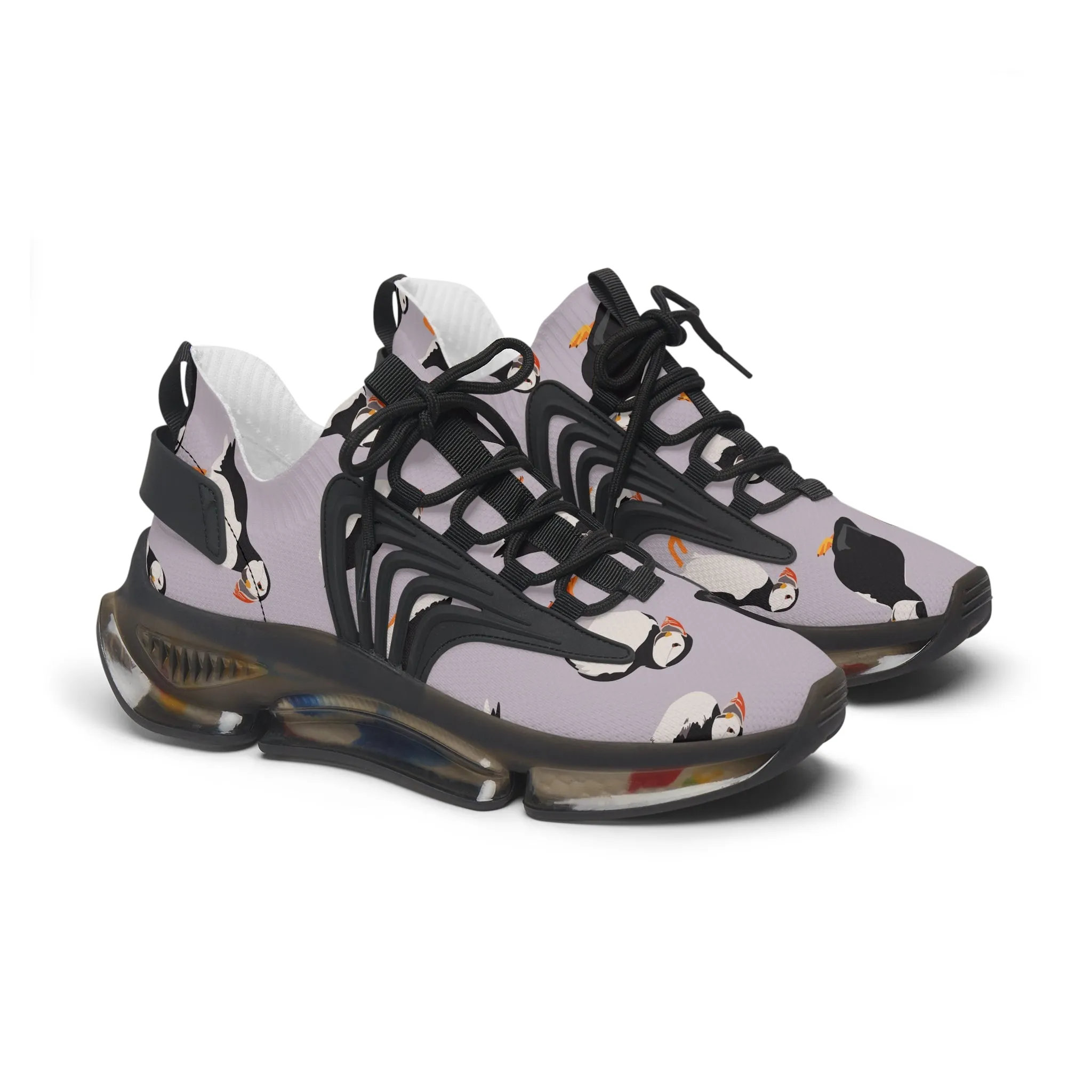 Atlantic Puffin Birds Women's Mesh Sneakers