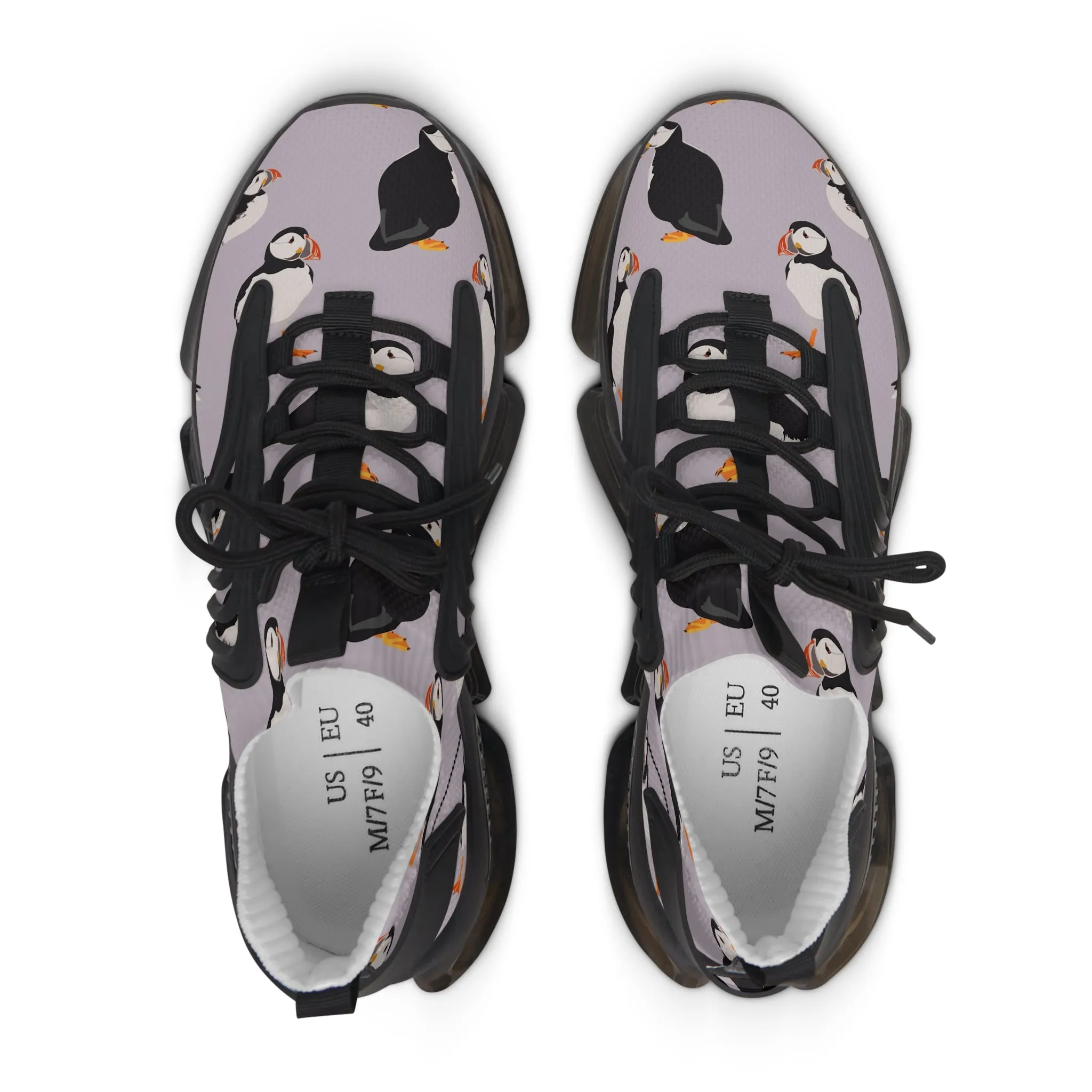 Atlantic Puffin Birds Women's Mesh Sneakers