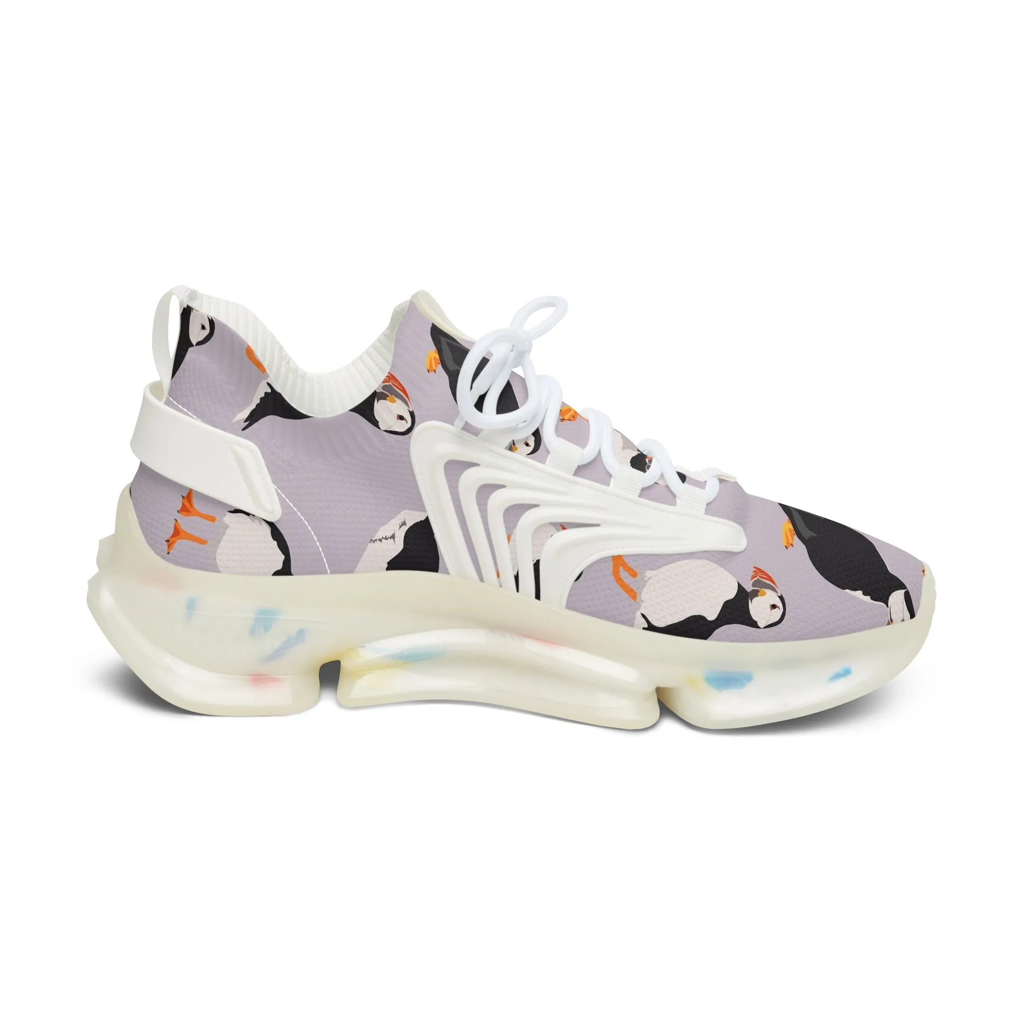 Atlantic Puffin Birds Women's Mesh Sneakers