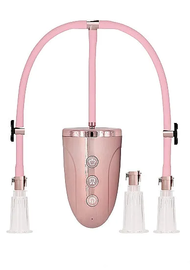 Automatic Rechargeable Clitoral & Nipple Pump Set