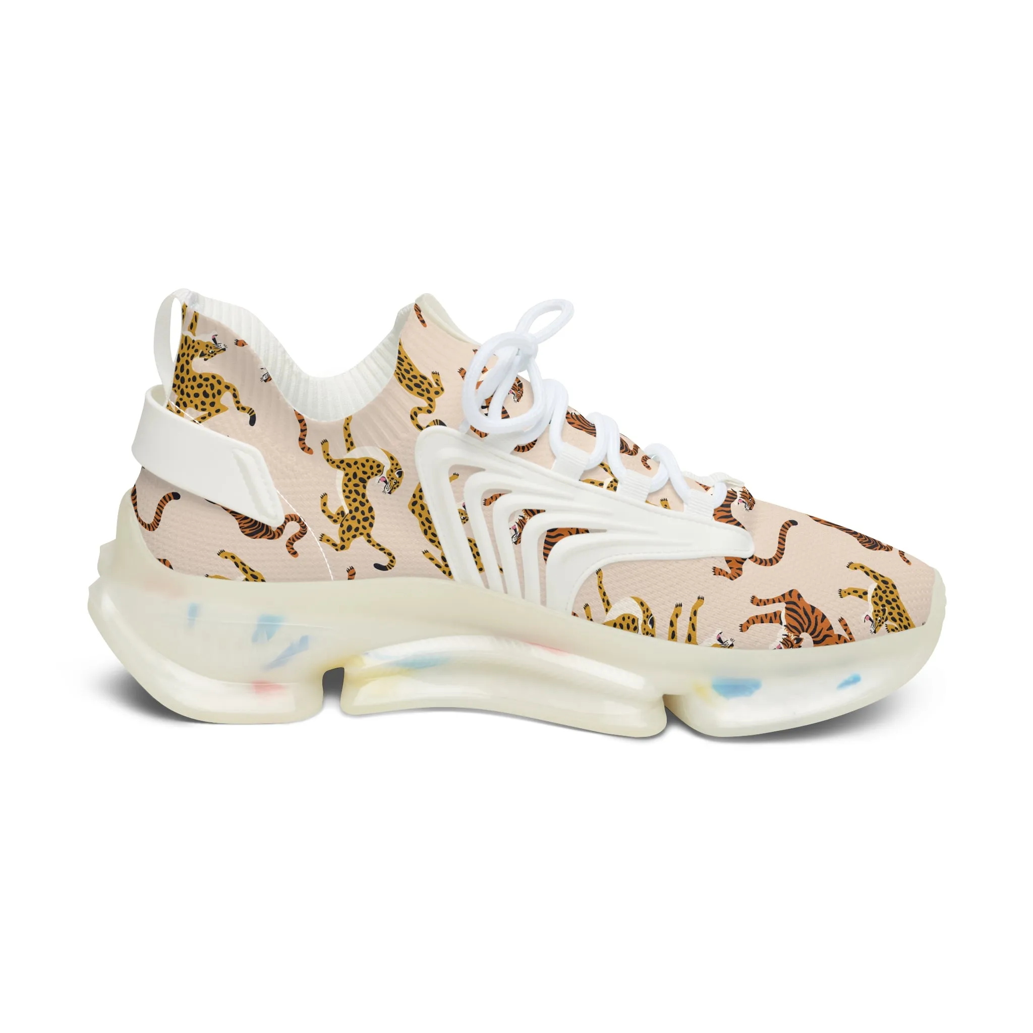 Bengal Tiger Women's Mesh Sneakers