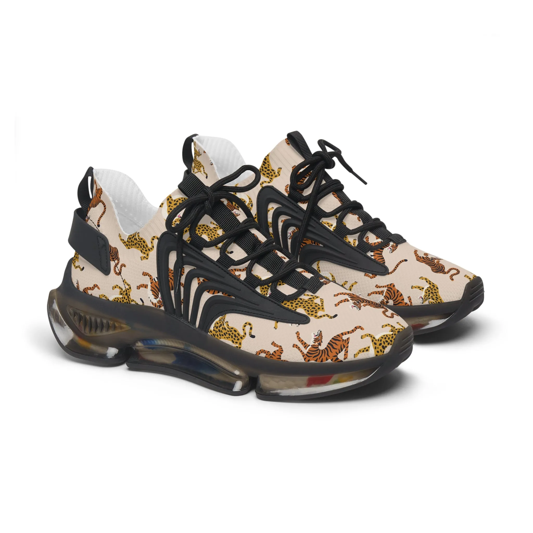 Bengal Tiger Women's Mesh Sneakers