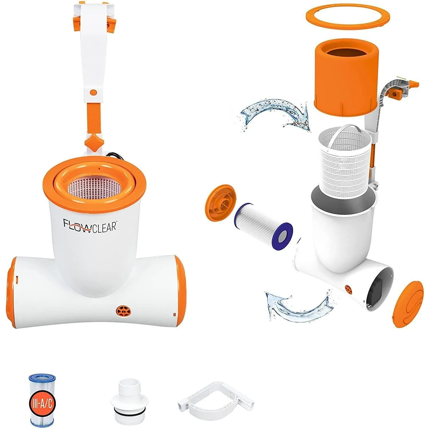 Bestway Flowclear 680Gal Skimatic Pool Filter Pump