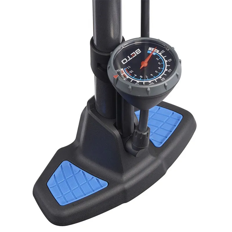 Beto CFL-501AG7 Alloy Floor Pump with Pressure Gauge
