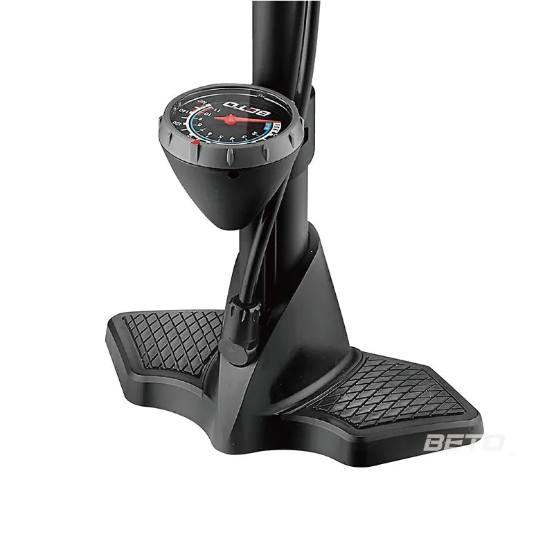 Beto CFL-501AG7 Alloy Floor Pump with Pressure Gauge