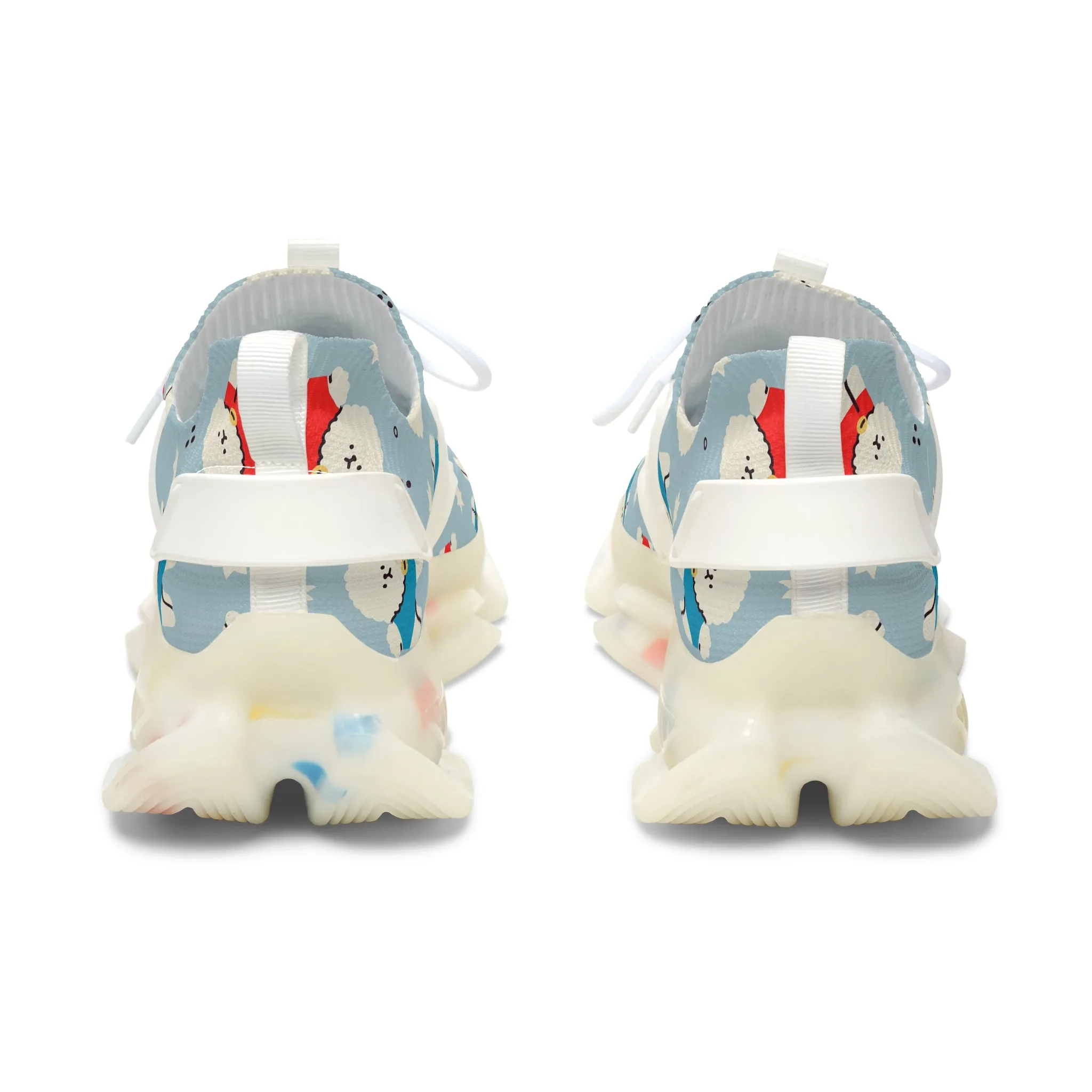 Bichon Frise Women's Mesh Sneakers