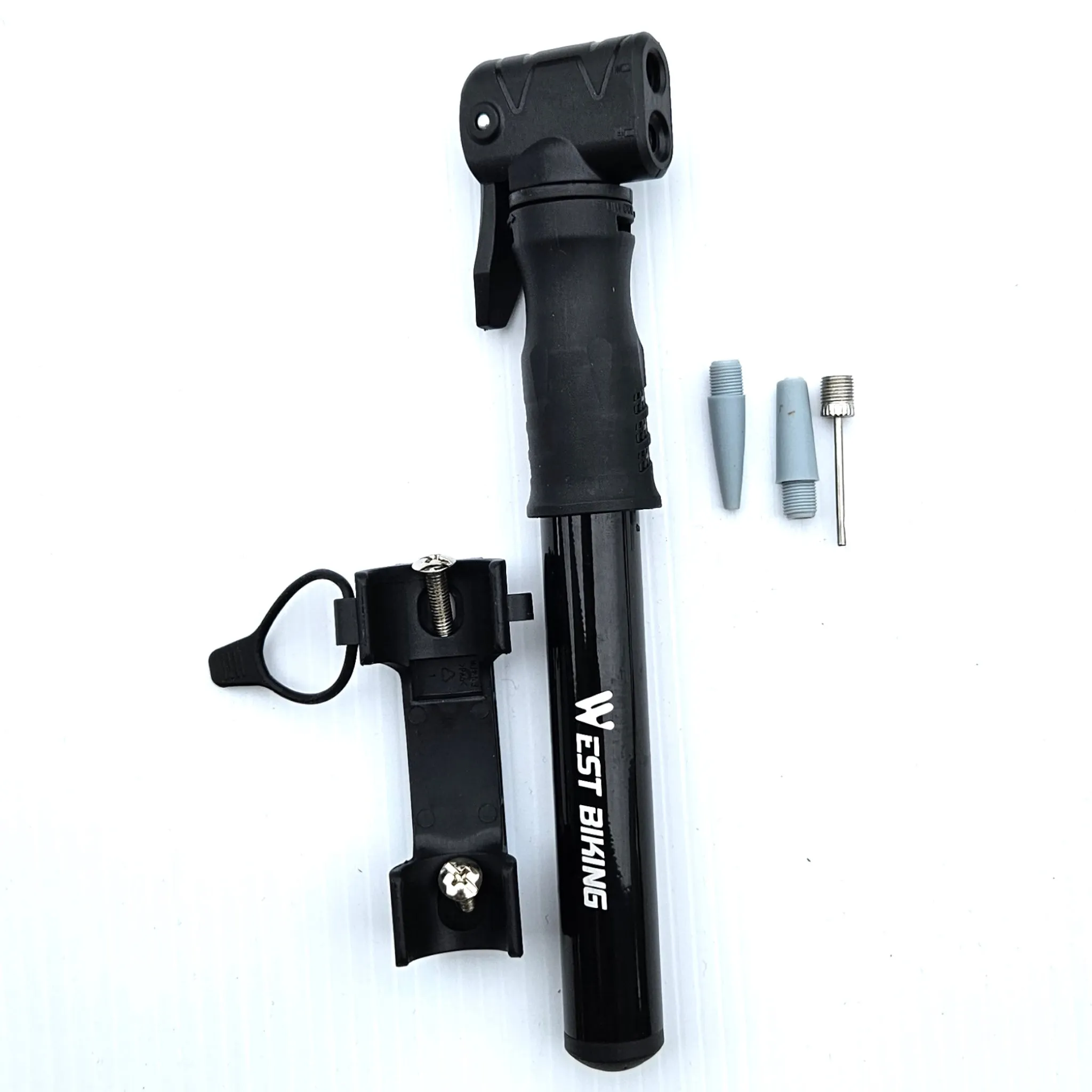 Bike Pump with frame bracket
