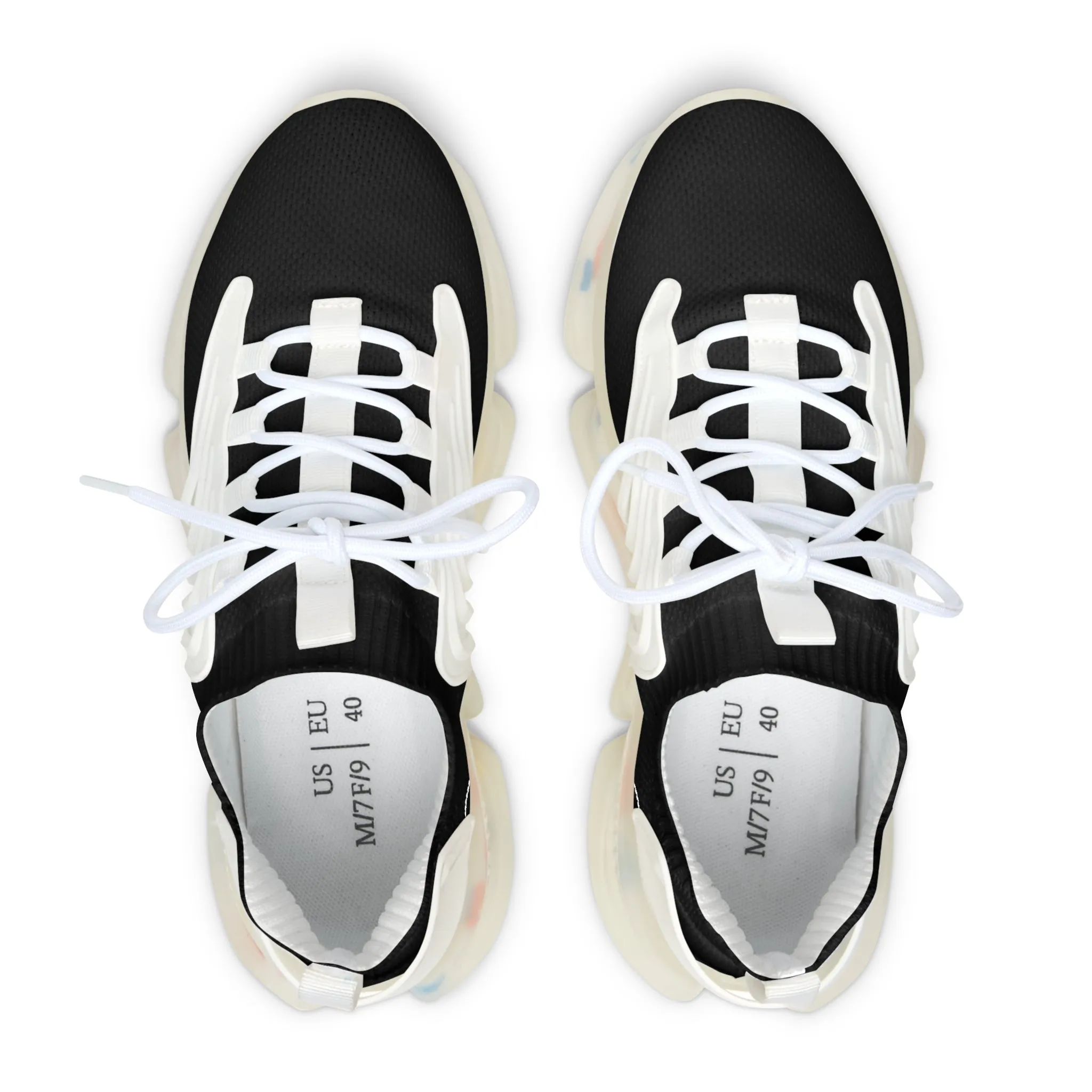 Black Women's Mesh Sneakers