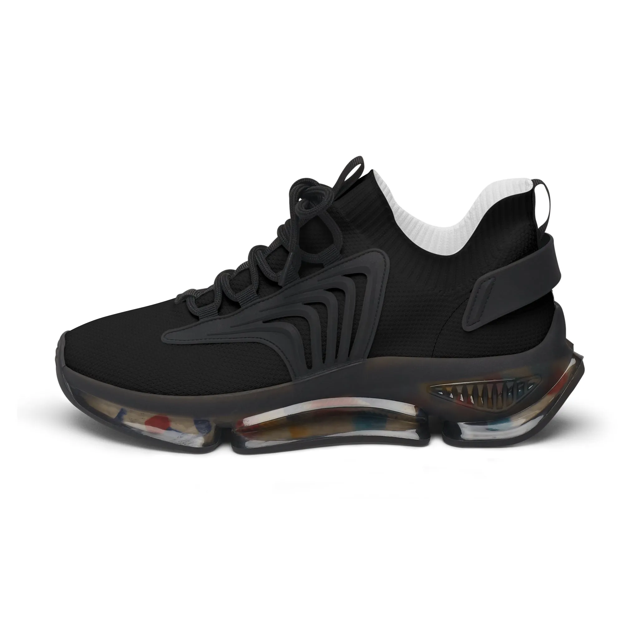 Black Women's Mesh Sneakers