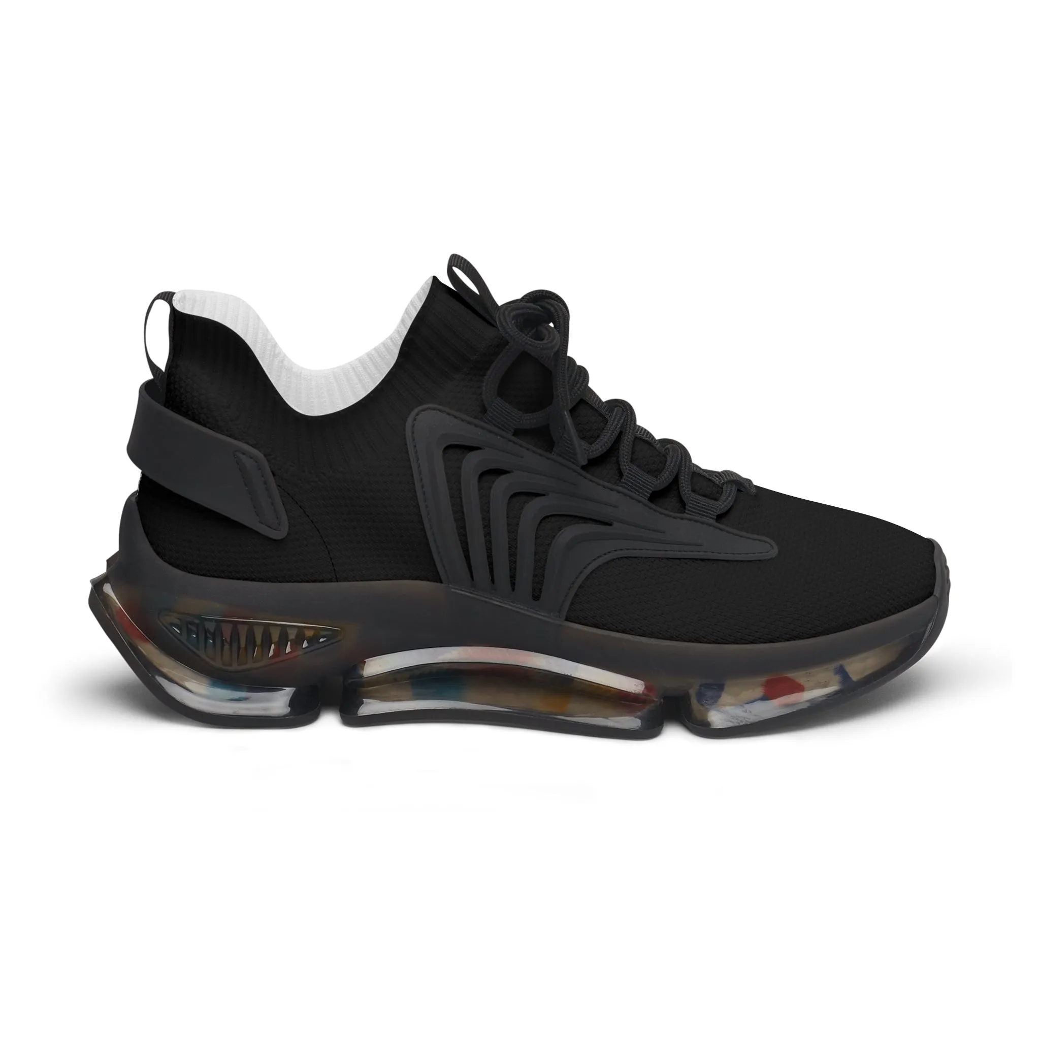 Black Women's Mesh Sneakers