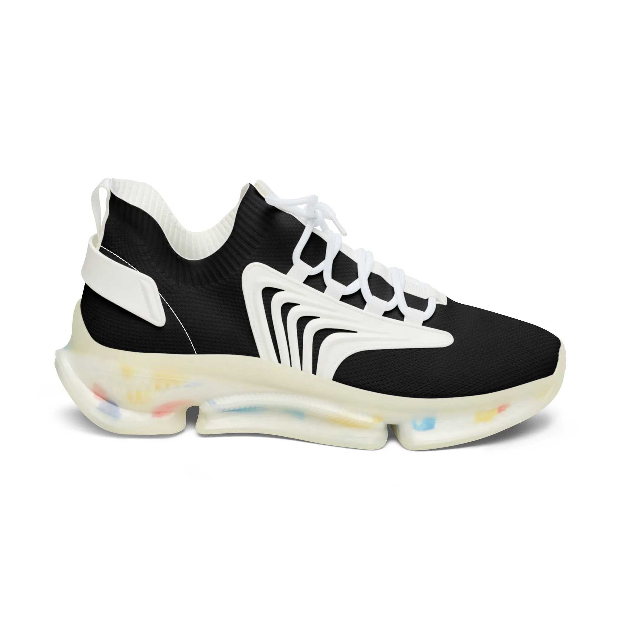 Black Women's Mesh Sneakers