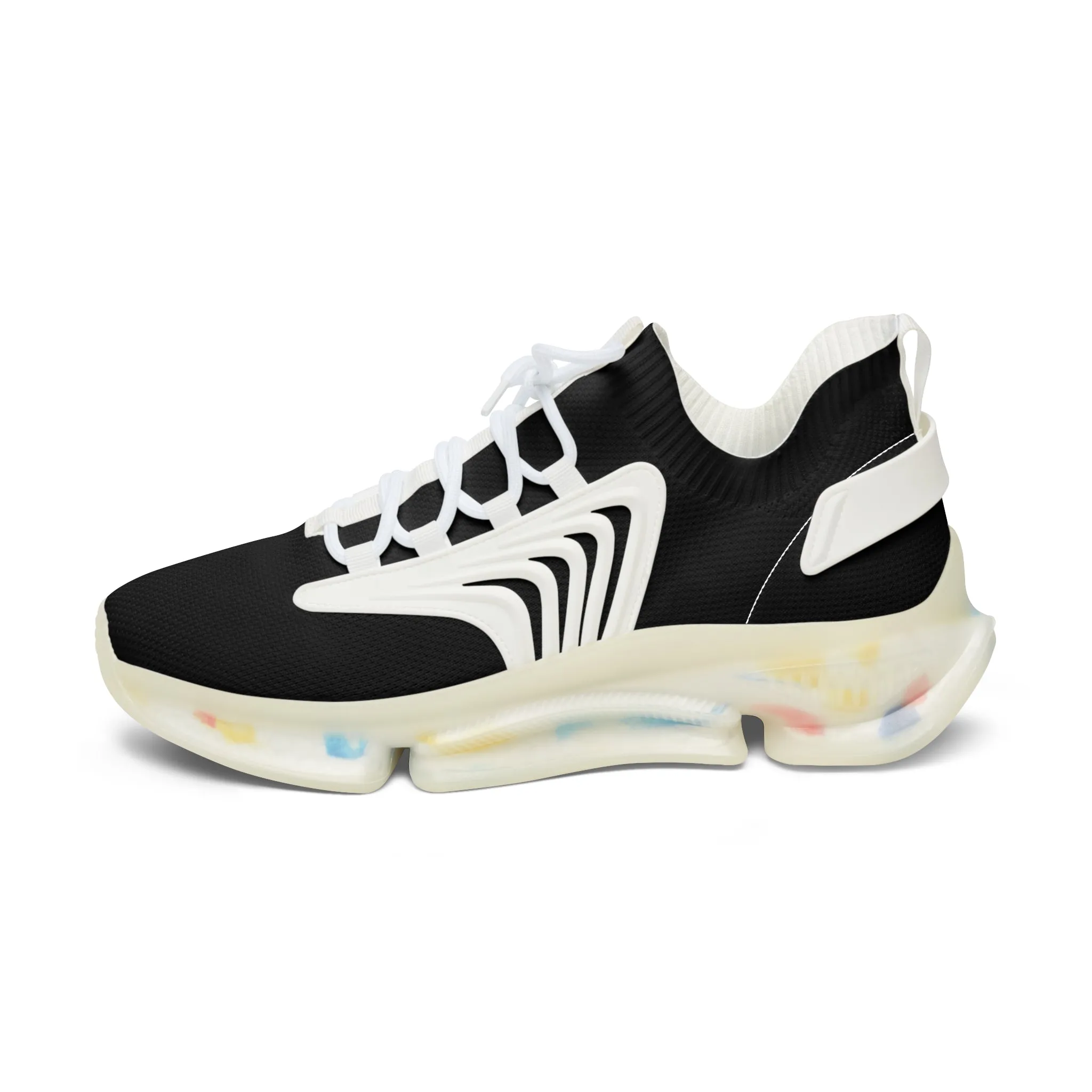 Black Women's Mesh Sneakers