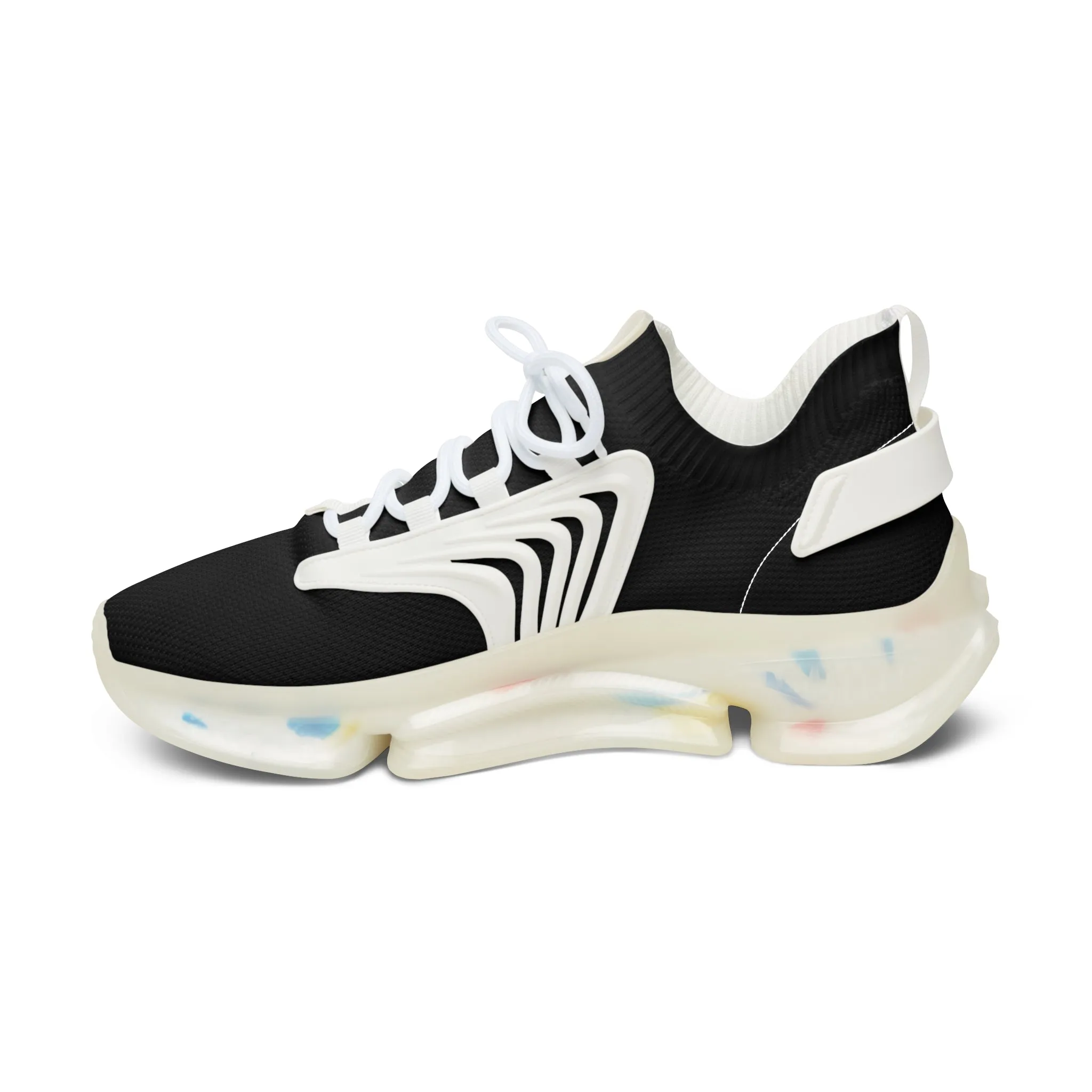 Black Women's Mesh Sneakers