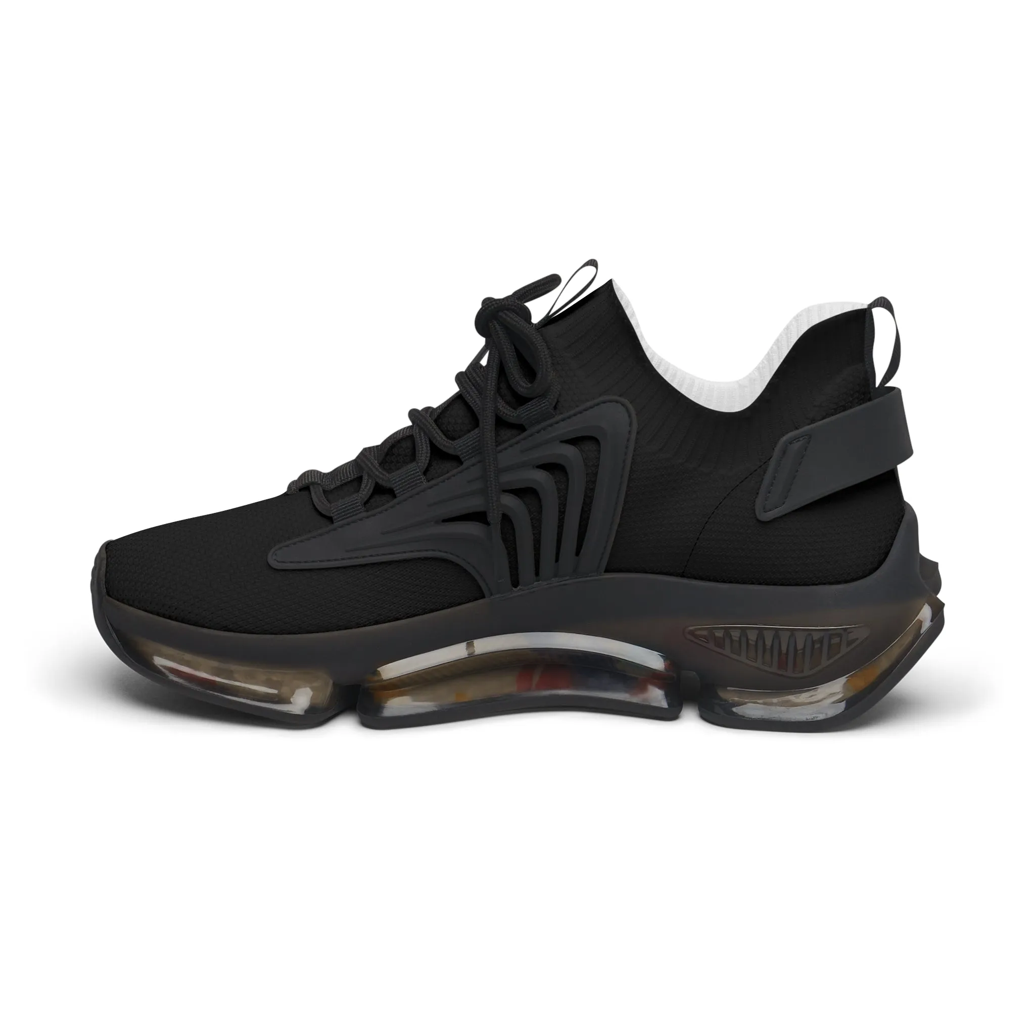 Black Women's Mesh Sneakers
