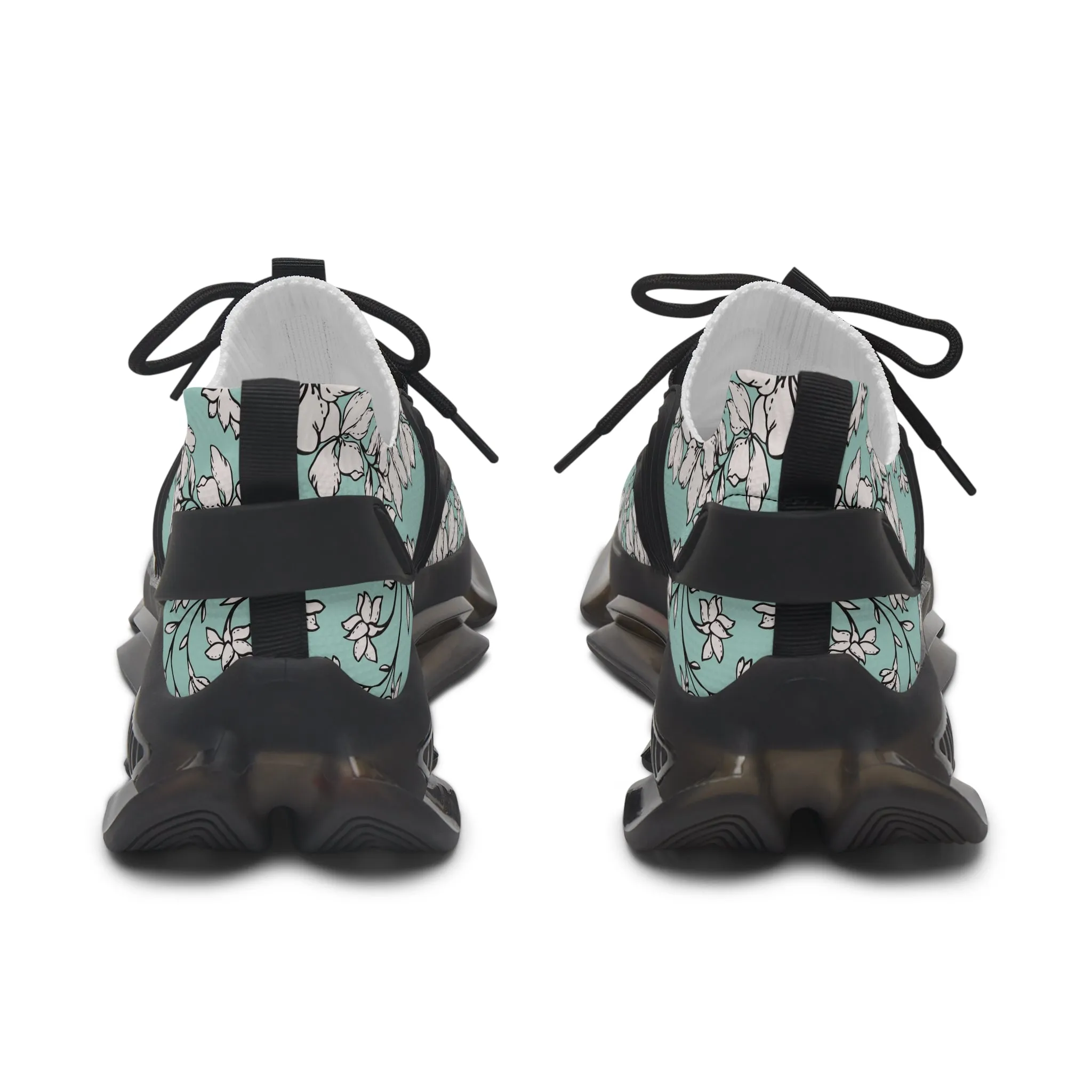 Blooming Flower Branches Women's Mesh Sneakers