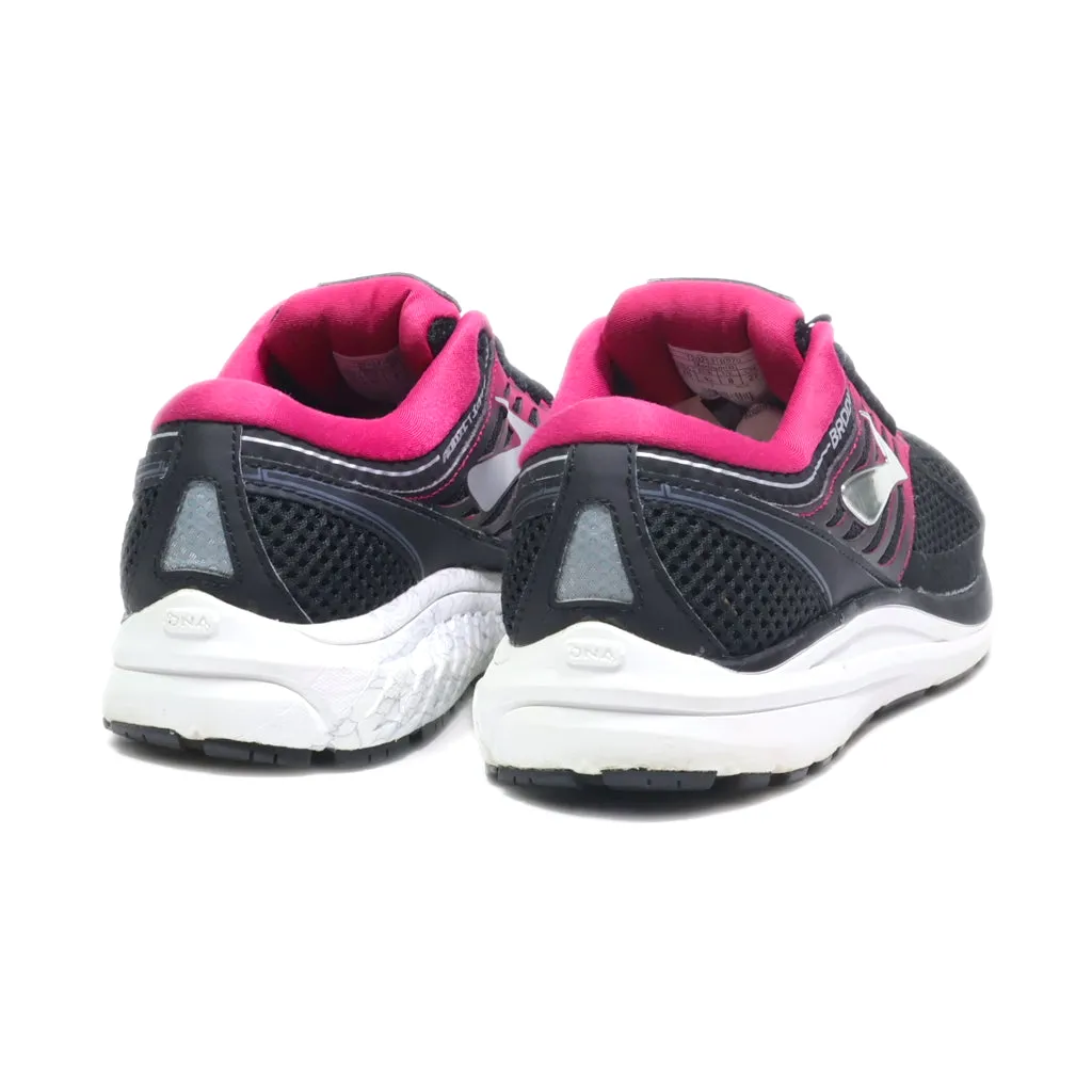 Brooks Addiction 13 Sport Shoes Fabric Black Colour For Men