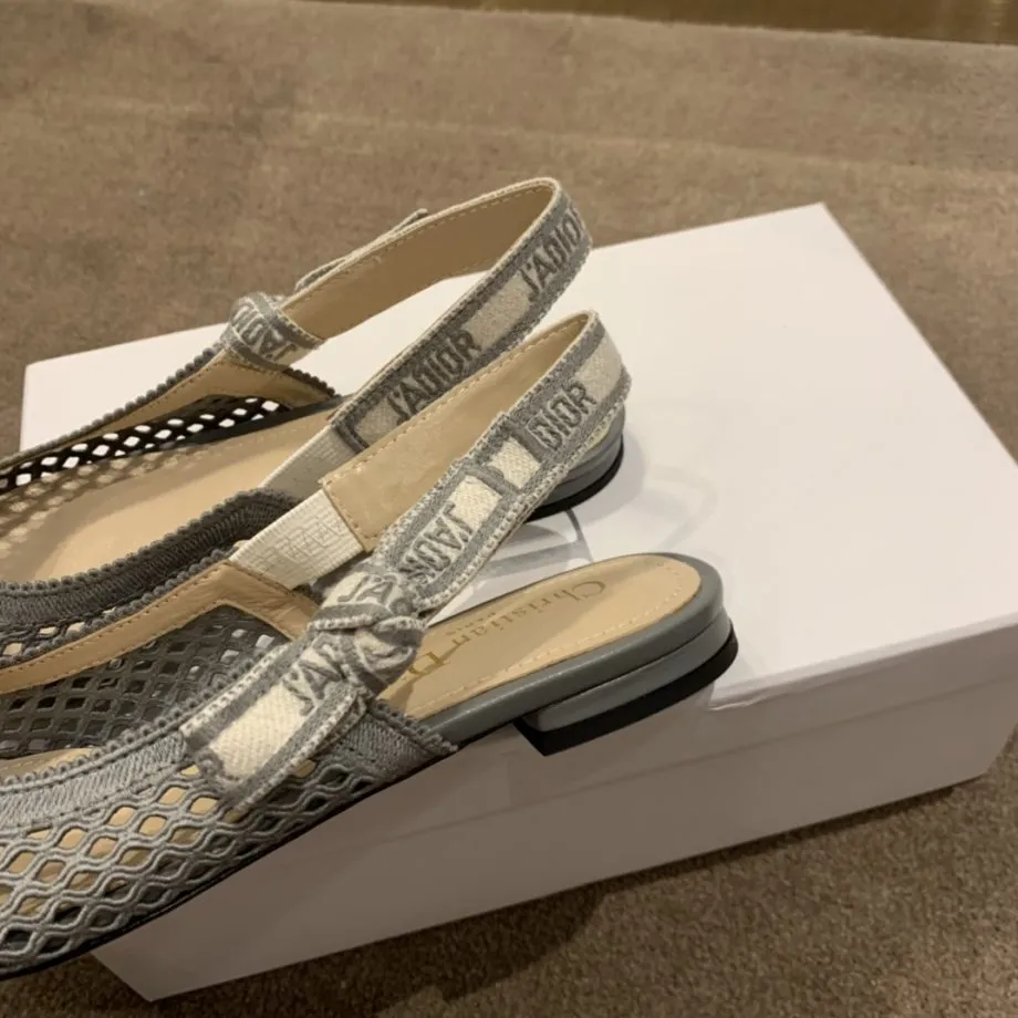 CD J'Ador Slingback Pump Grey For Women 0.6 in / 1.5 cm
