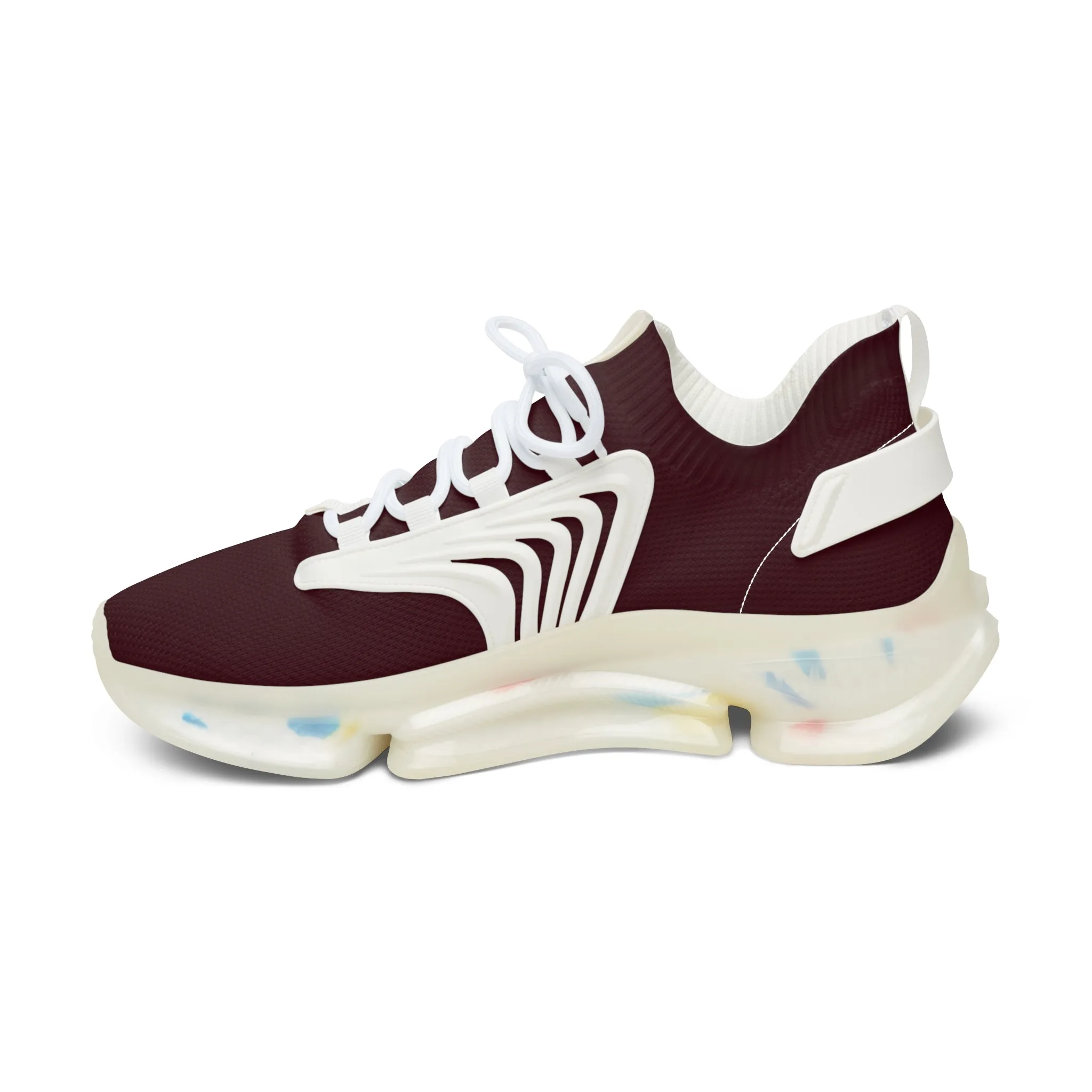 Chocolate Brown Women's Mesh Sneakers