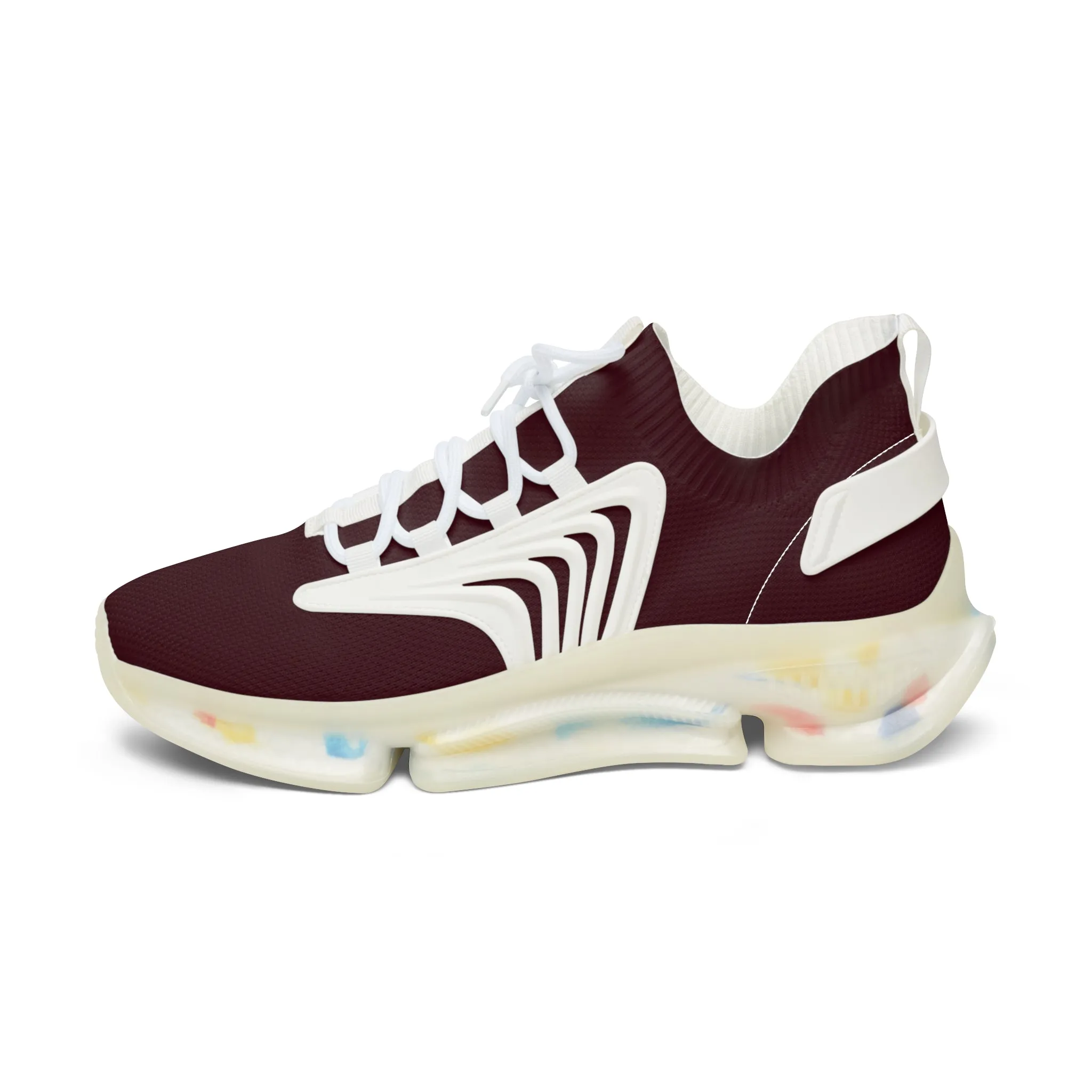 Chocolate Brown Women's Mesh Sneakers