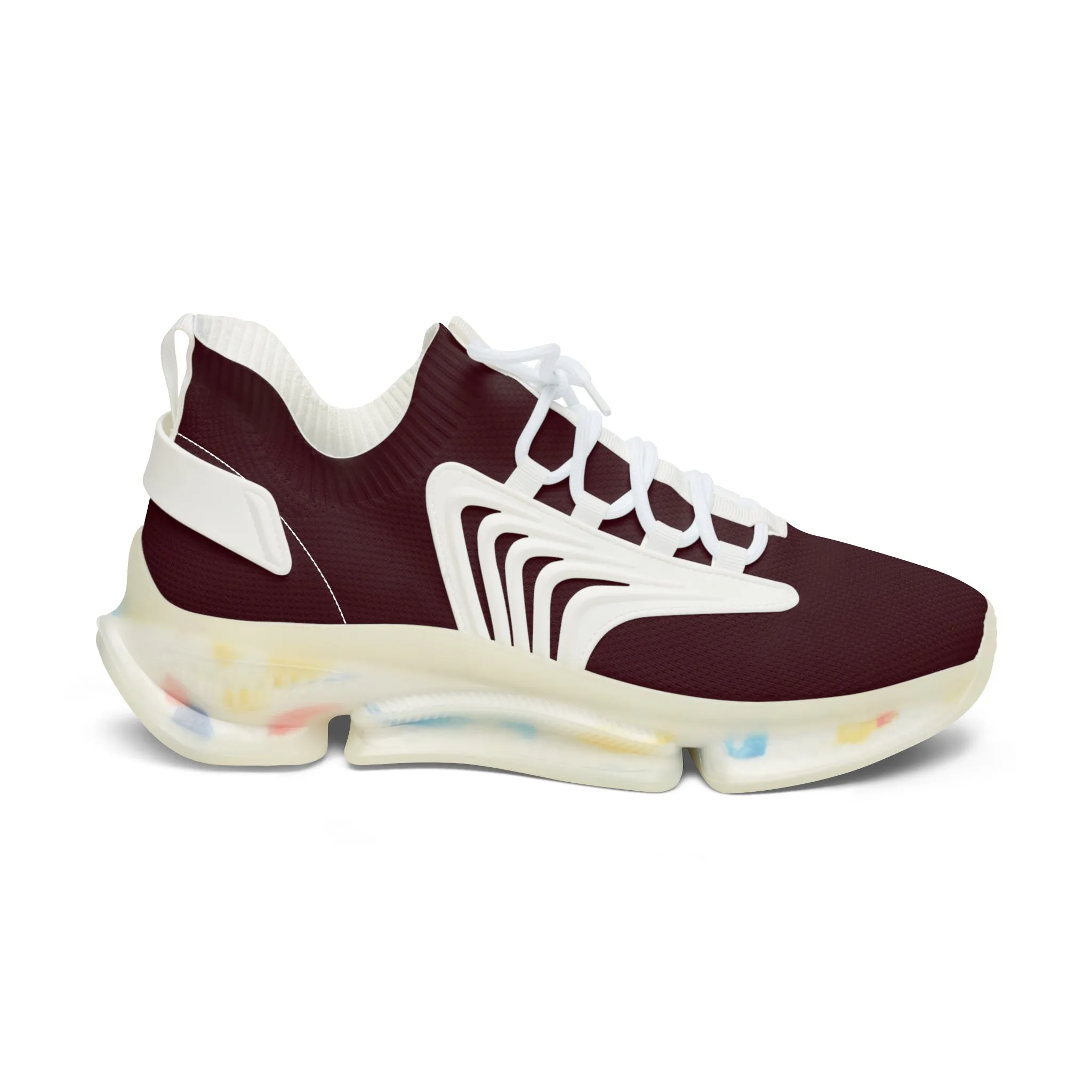Chocolate Brown Women's Mesh Sneakers