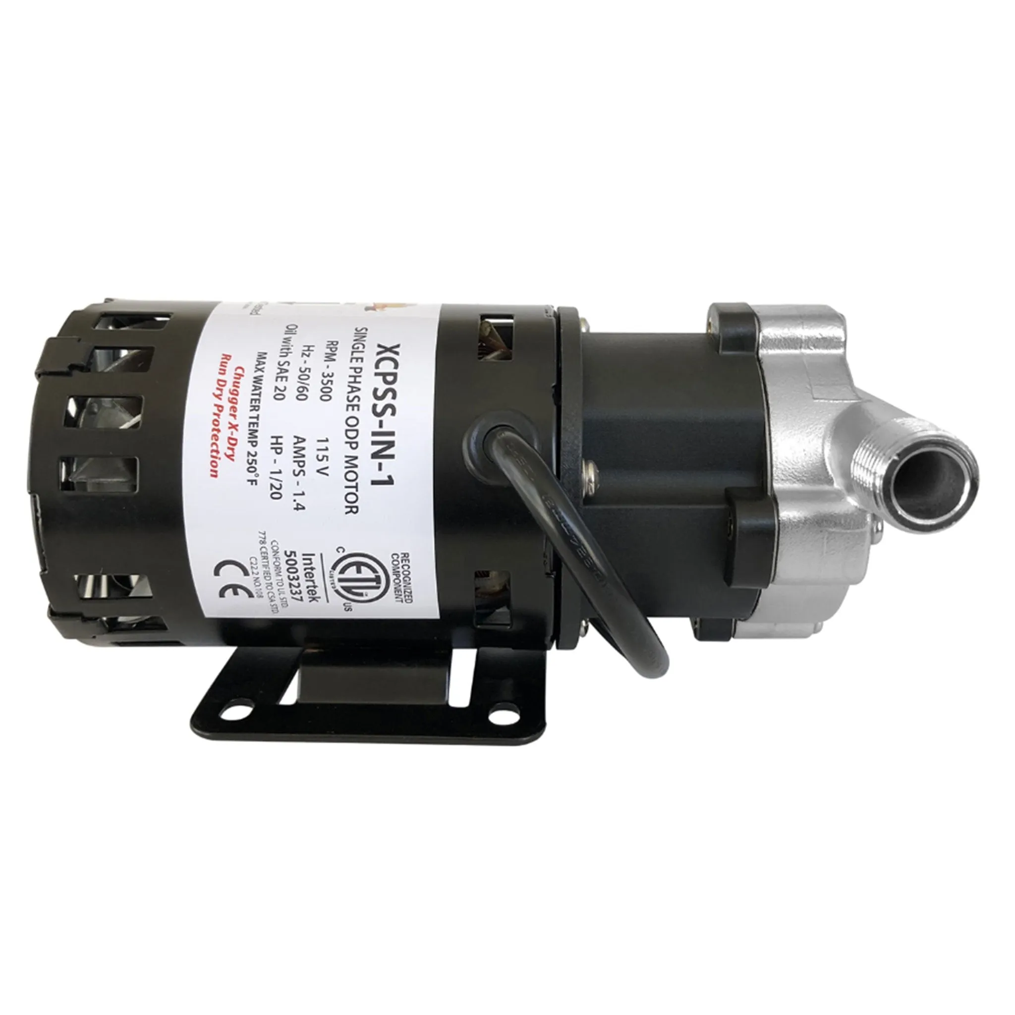 Chugger (X-DRY) SS Inline Pump
