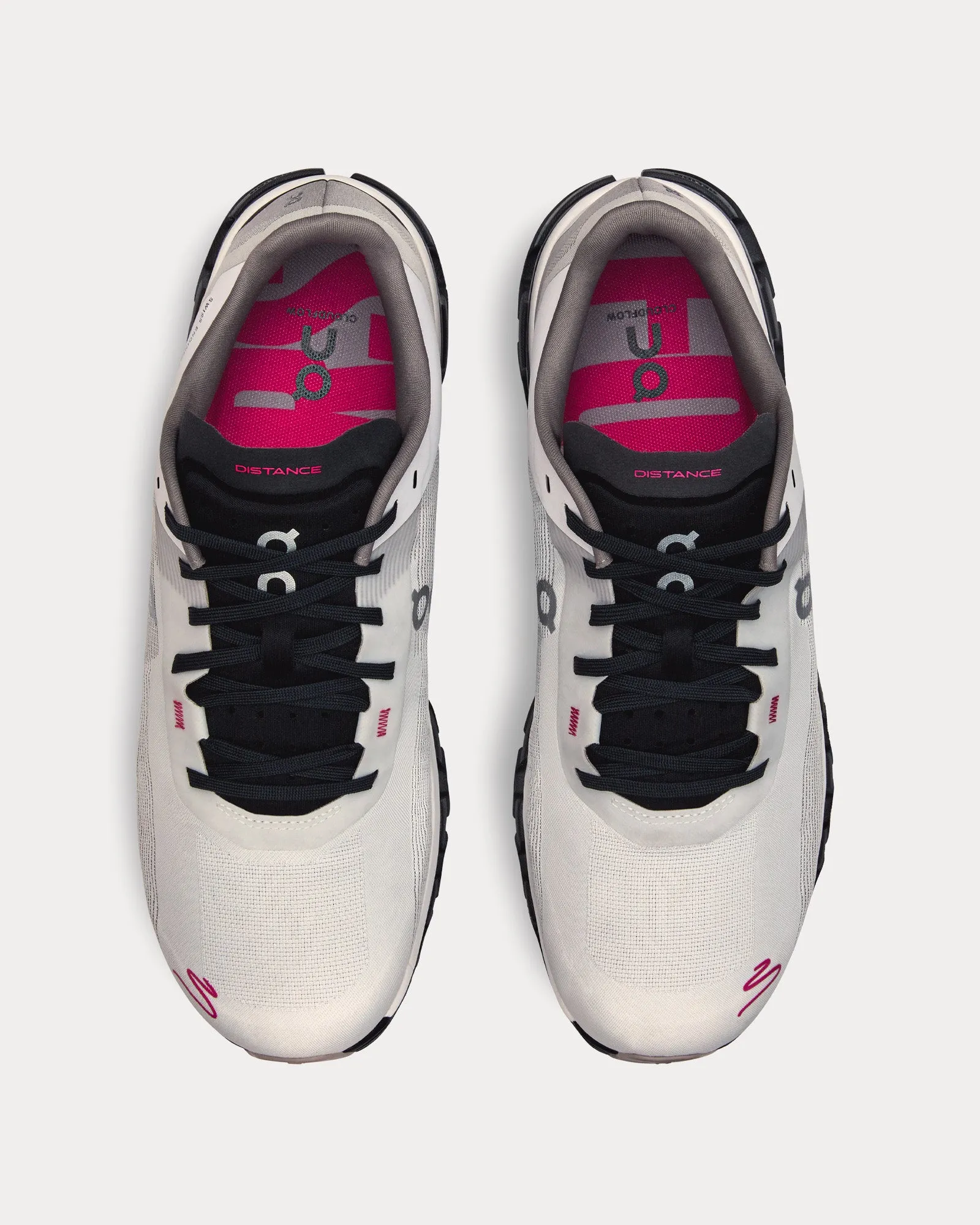 Cloudflow 4 White / Black Running Shoes
