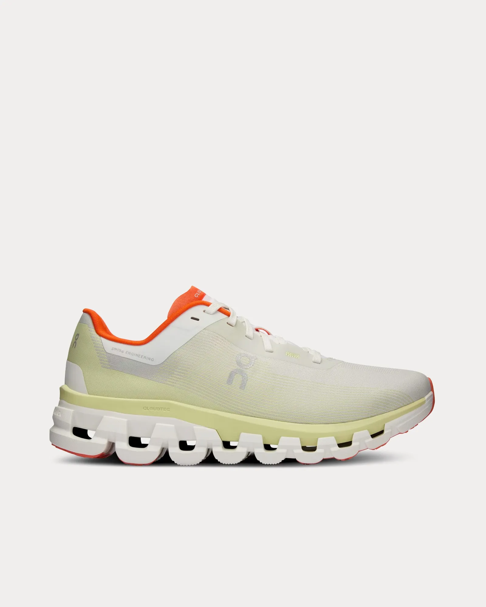 Cloudflow 4 White / Hay Running Shoes