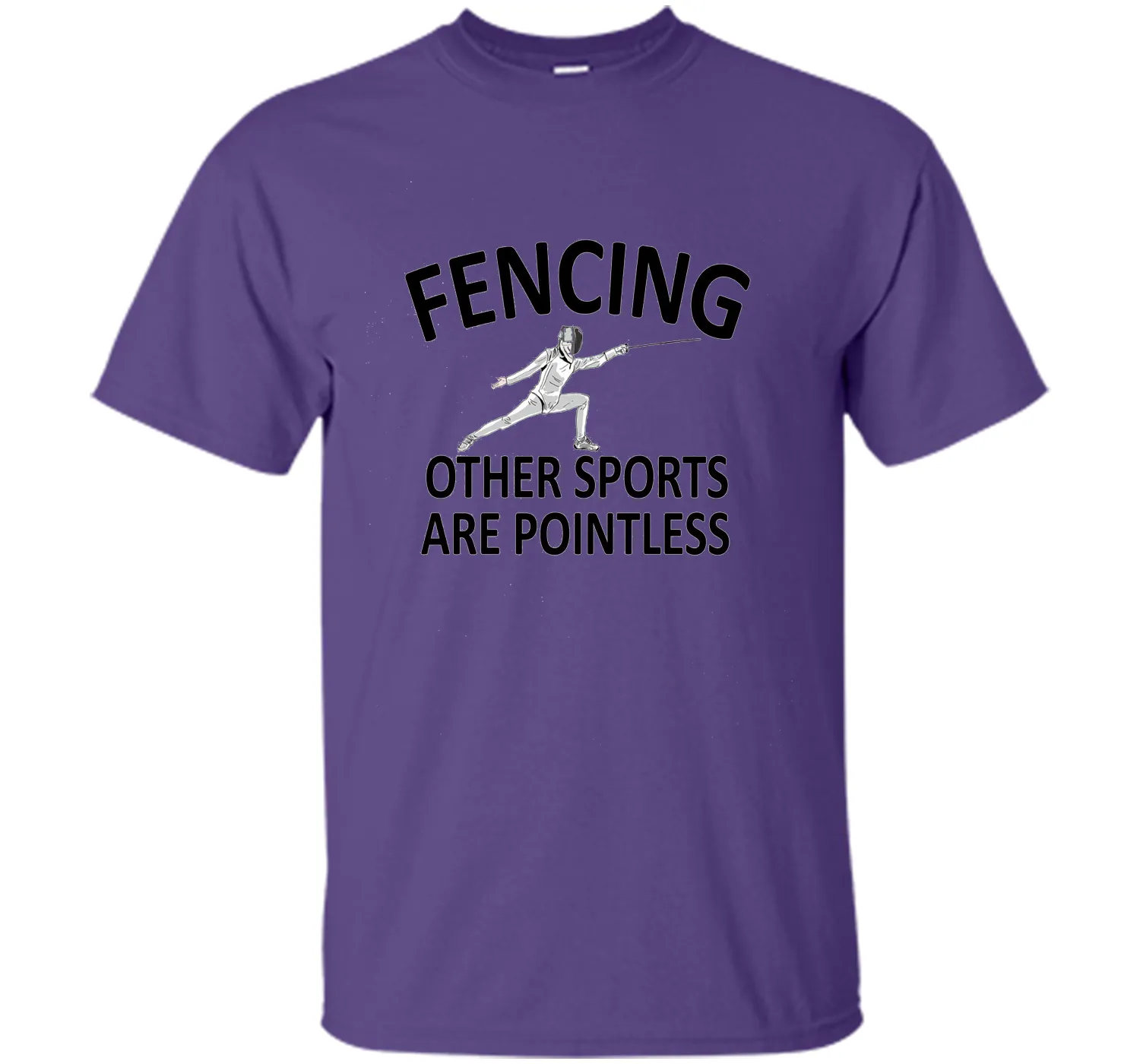 Fencing Gifts Sabre Epee Foil Fencing T Shirt