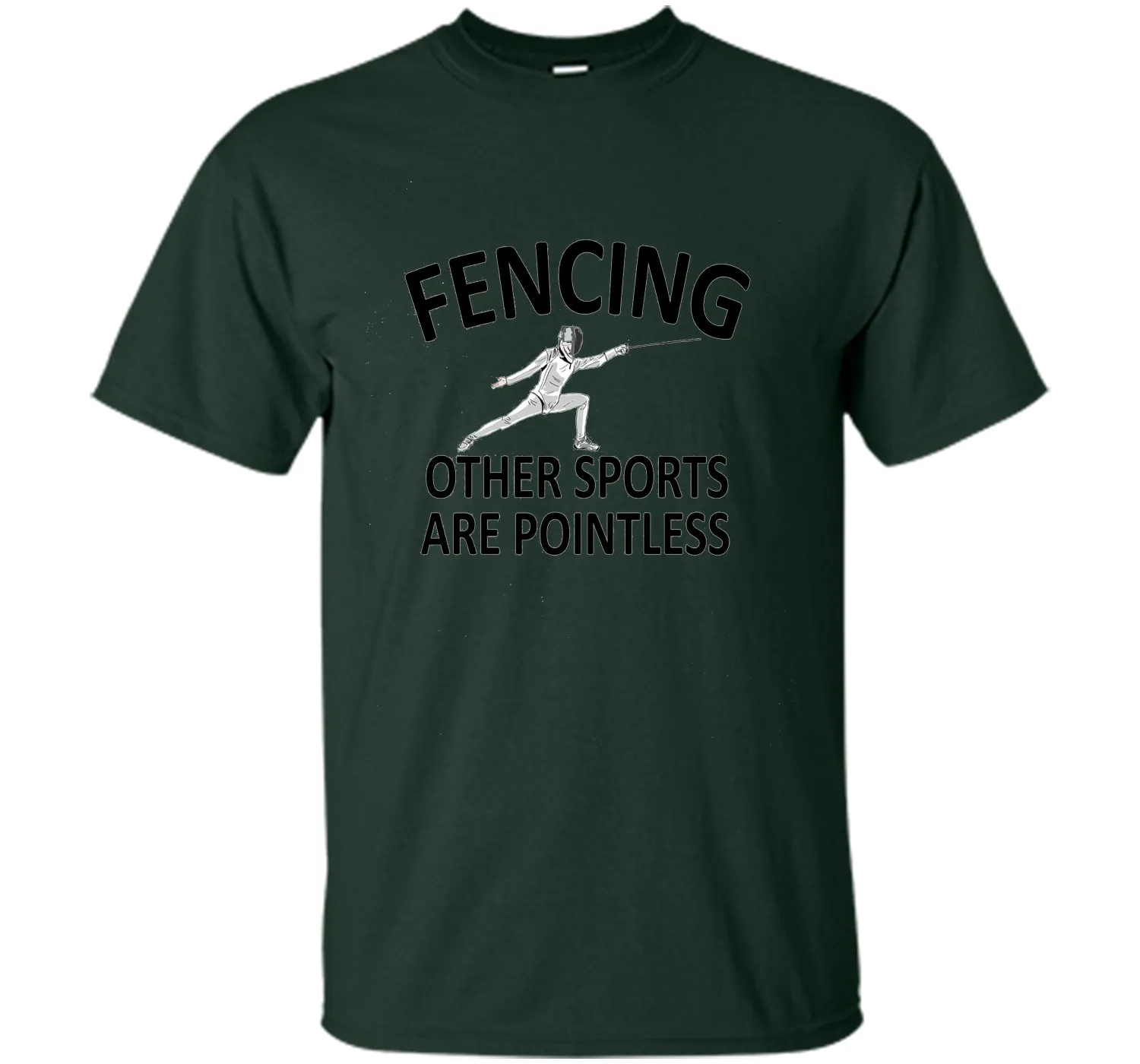 Fencing Gifts Sabre Epee Foil Fencing T Shirt
