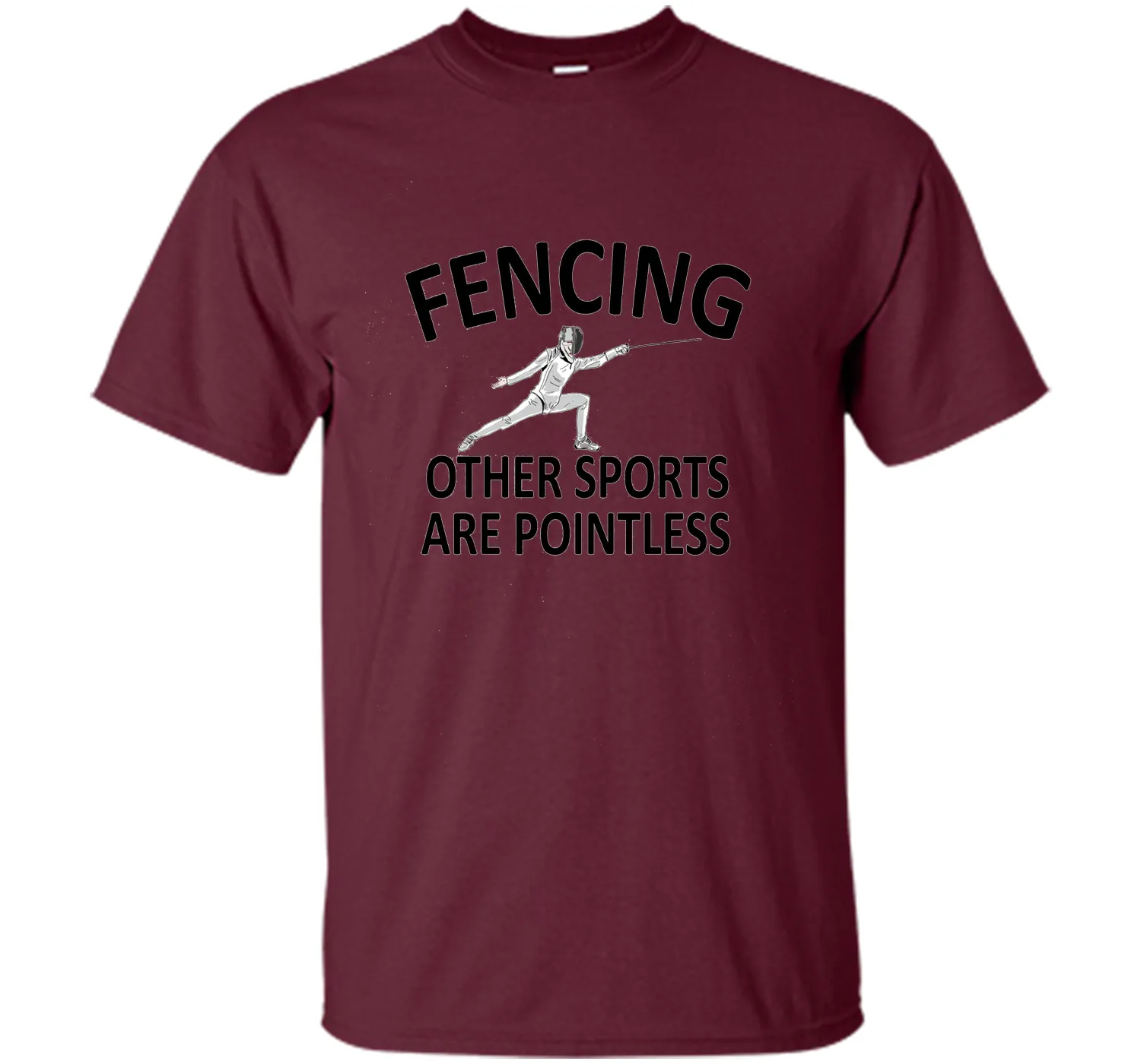 Fencing Gifts Sabre Epee Foil Fencing T Shirt