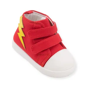 Flash Red Tennis Shoe