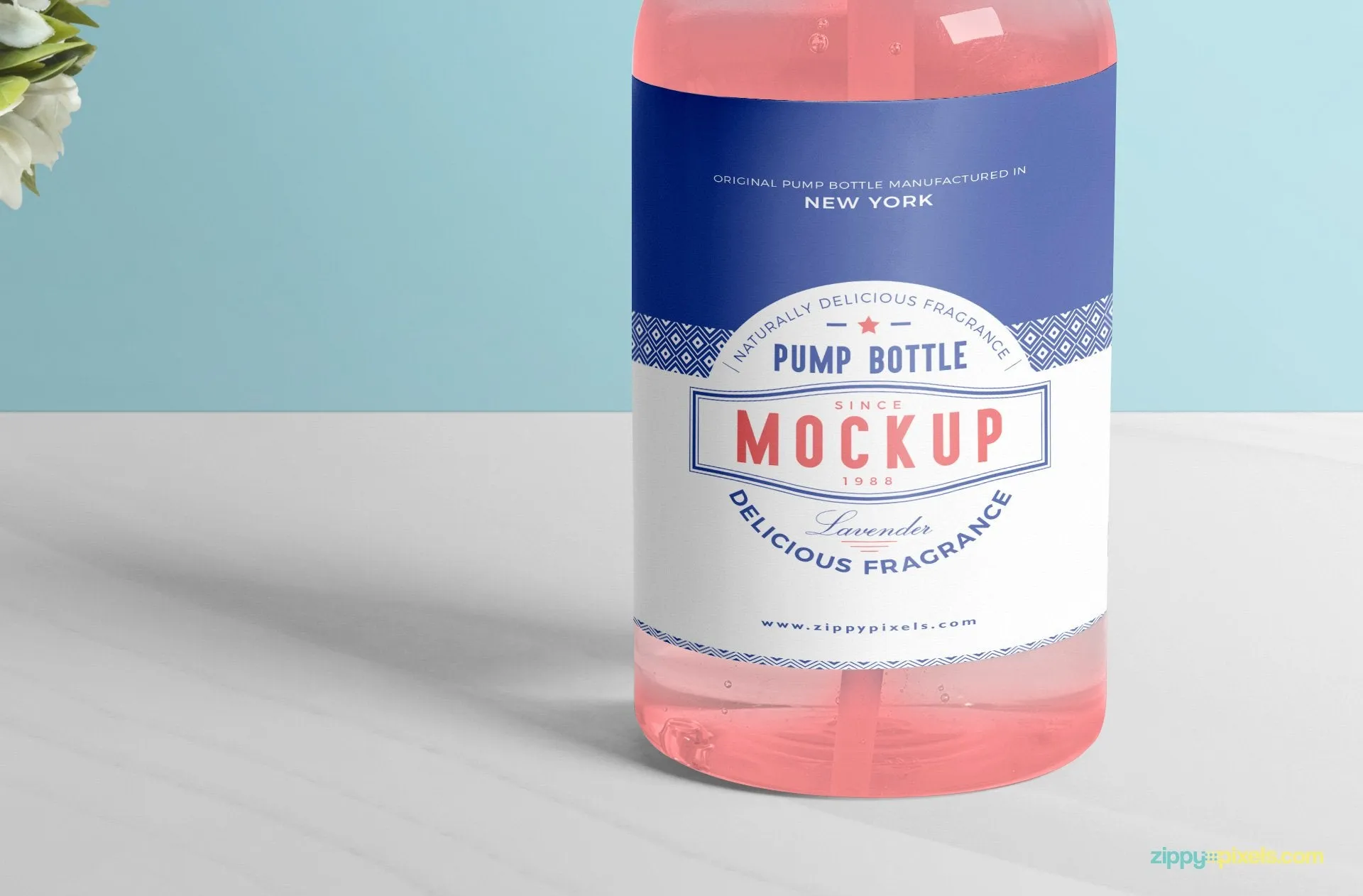 Free Dispenser Pump Bottle Mockup