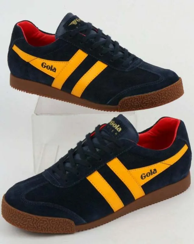 GOLA HARRIER NAVY/SUN/RED