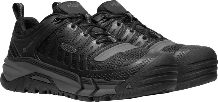 'Keen Utility' Men's Kansas City Low KBF EH WP Carbon Toe - Black / Gunmetal