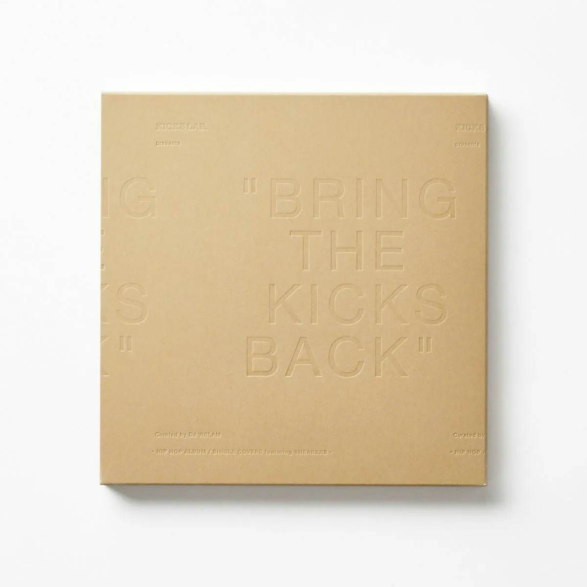 KICKS LAB. presents “Bring The Kicks Back” Curated by DJ VIBLAM ～Hip-Hop Album/Single Covers featuring Sneakers～