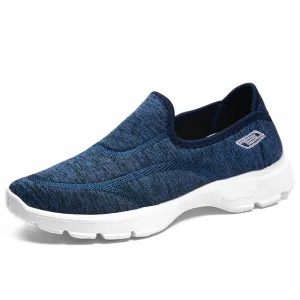 Knit Detail Stretch Slip on Pumps Shoes