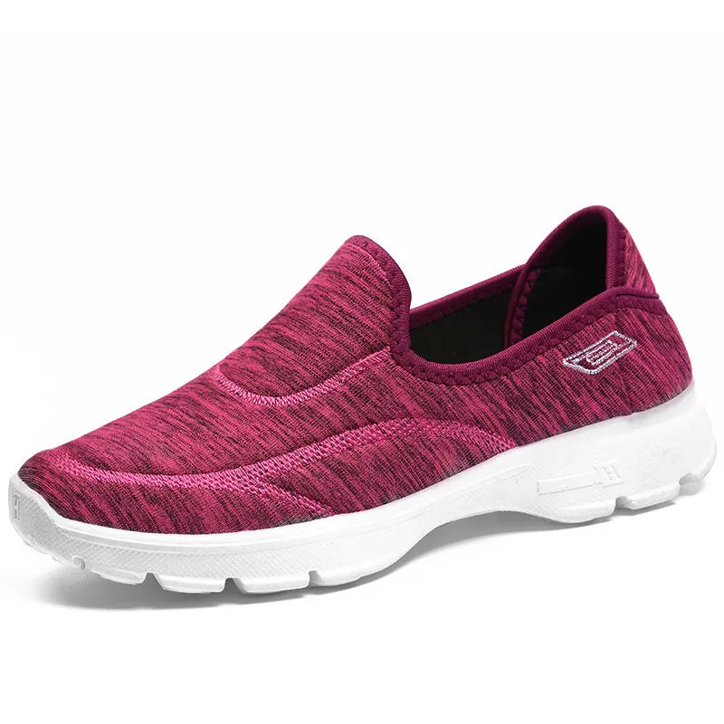 Knit Detail Stretch Slip on Pumps Shoes