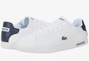 LACOSTE Graduate BL21 1 SMA Men | White/Navy (7-41SMA0012042)