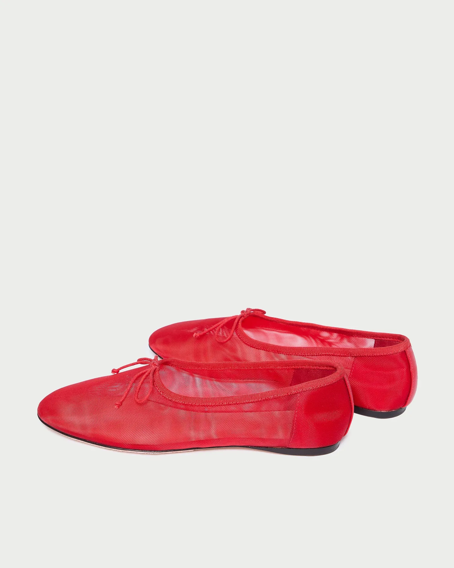 Landon Red Mesh Ballet Flat
